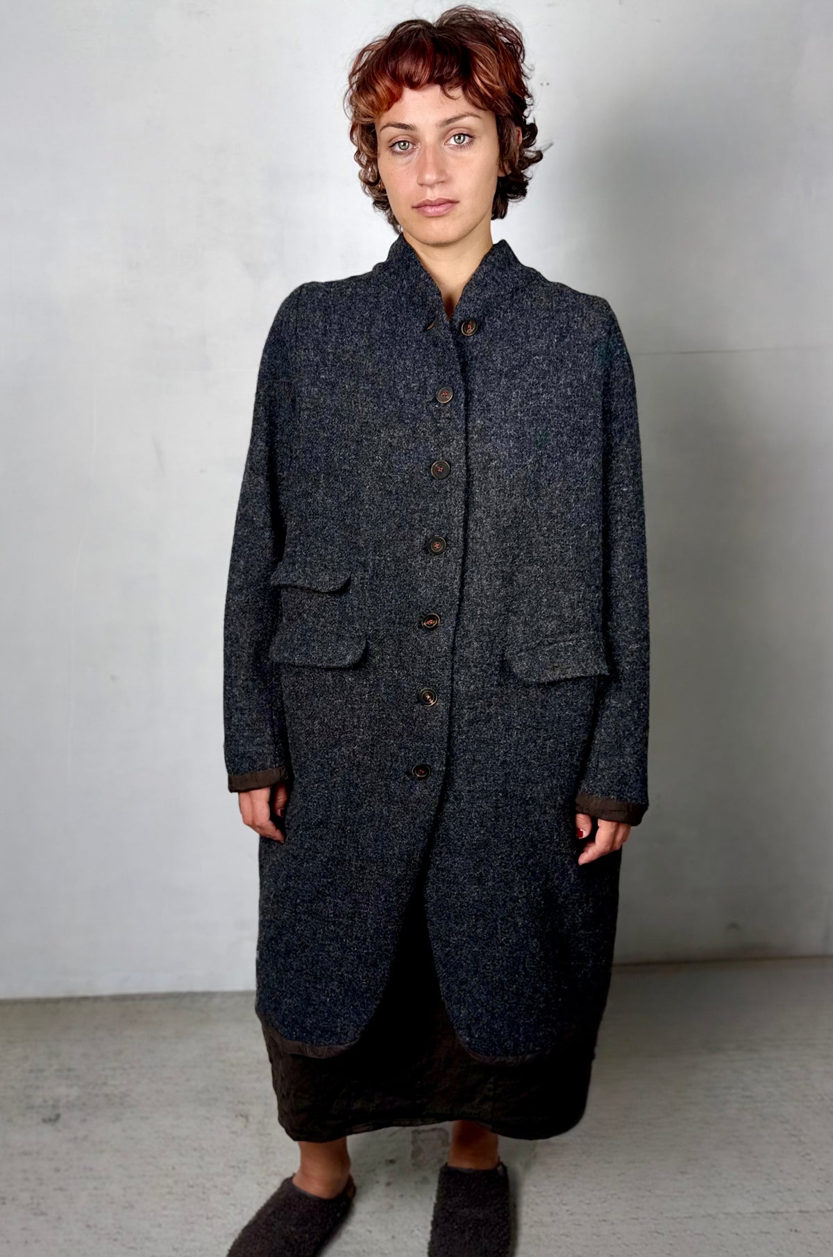 Hannoh Wessel  -  Coat Marika 301, Charcoal