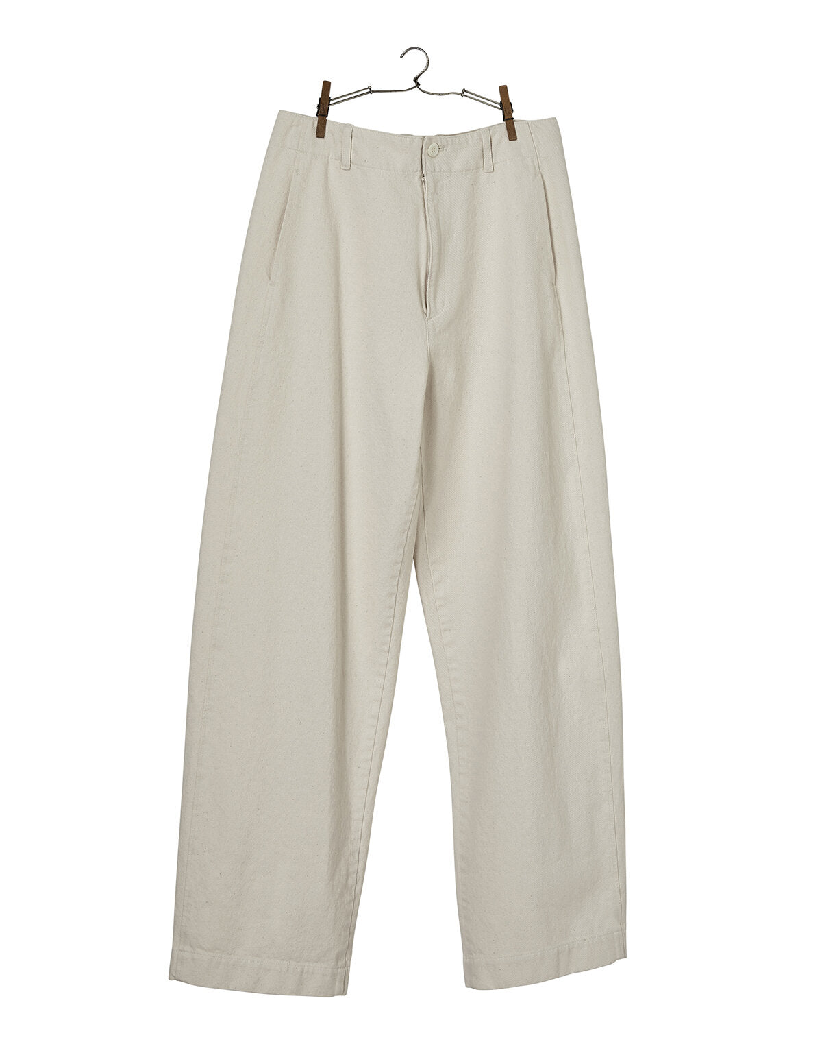 Wide Trousers, White ~ nygardsanna