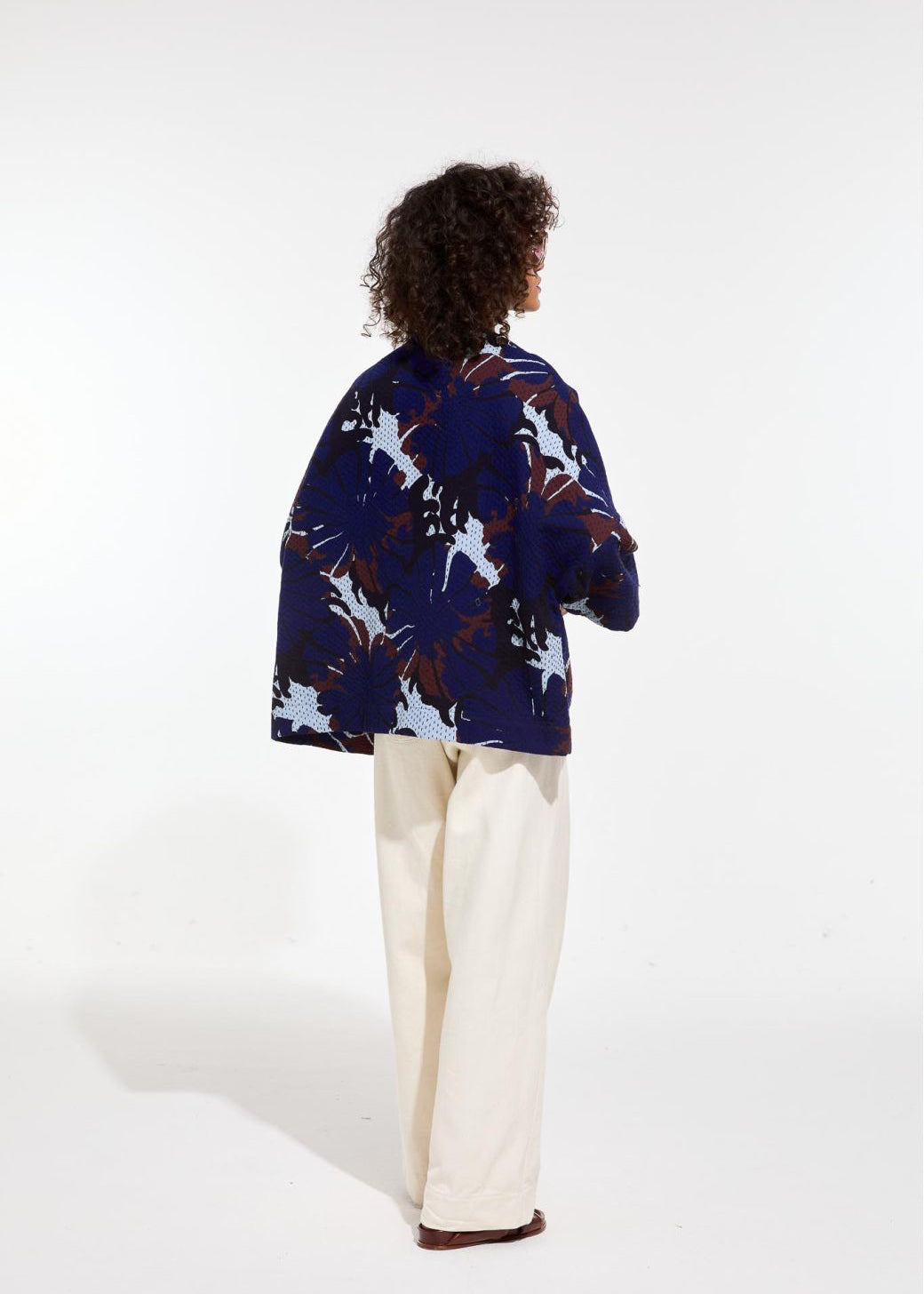Ada Pavot Jacket, Blue - mapoesie