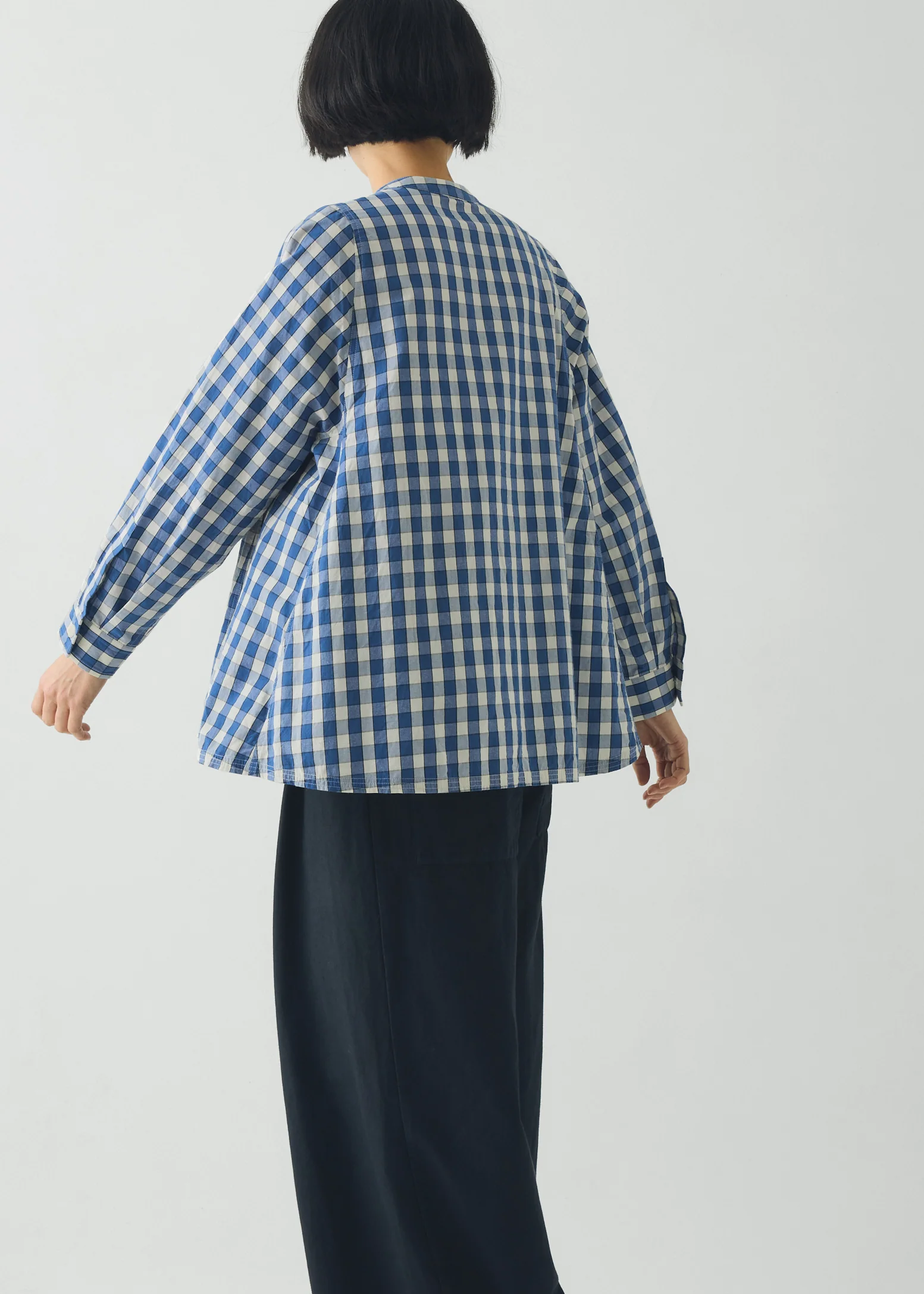 Alfresco Gingham Cotton Shirt - TOAST