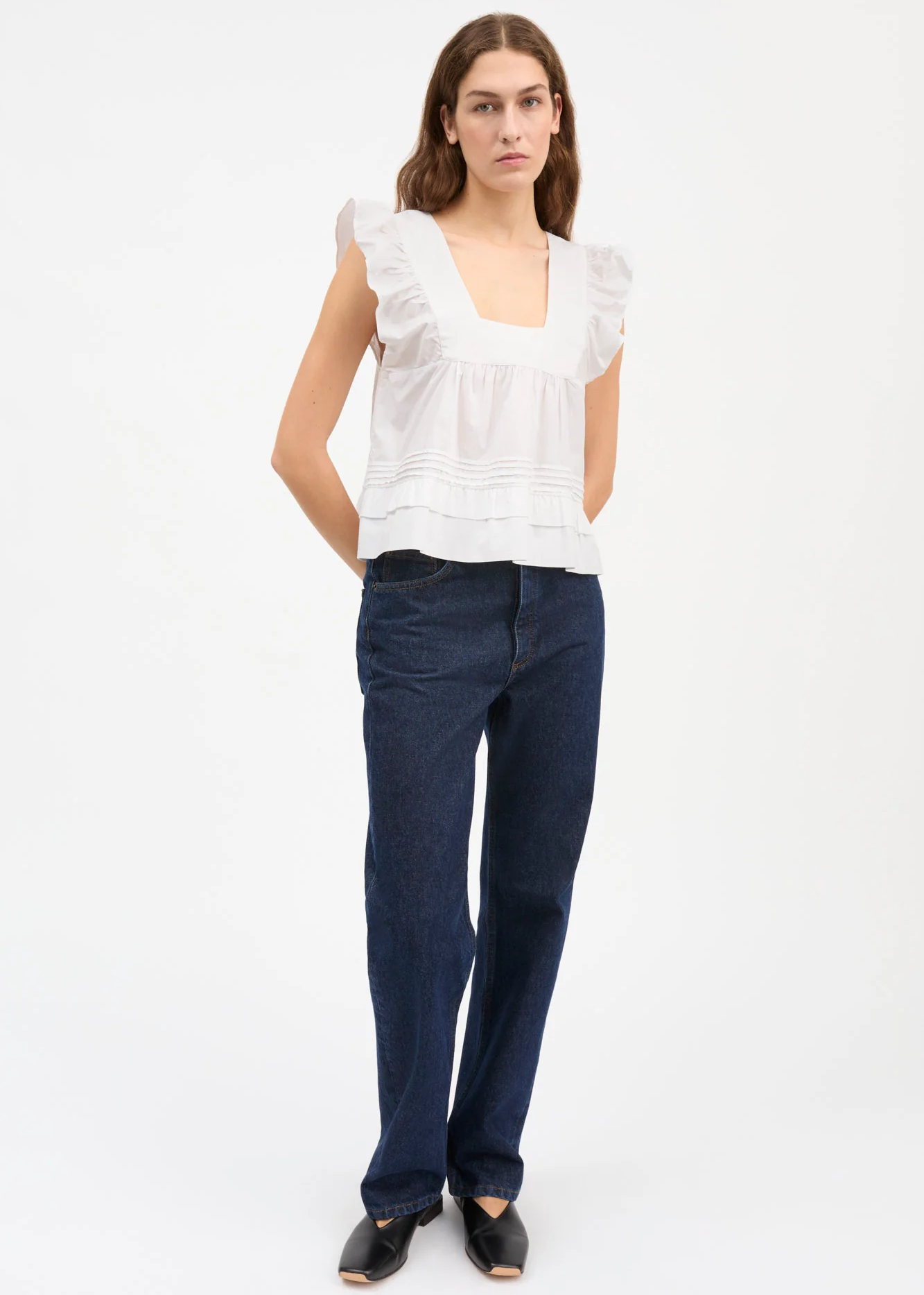 Alice Top, Optic White