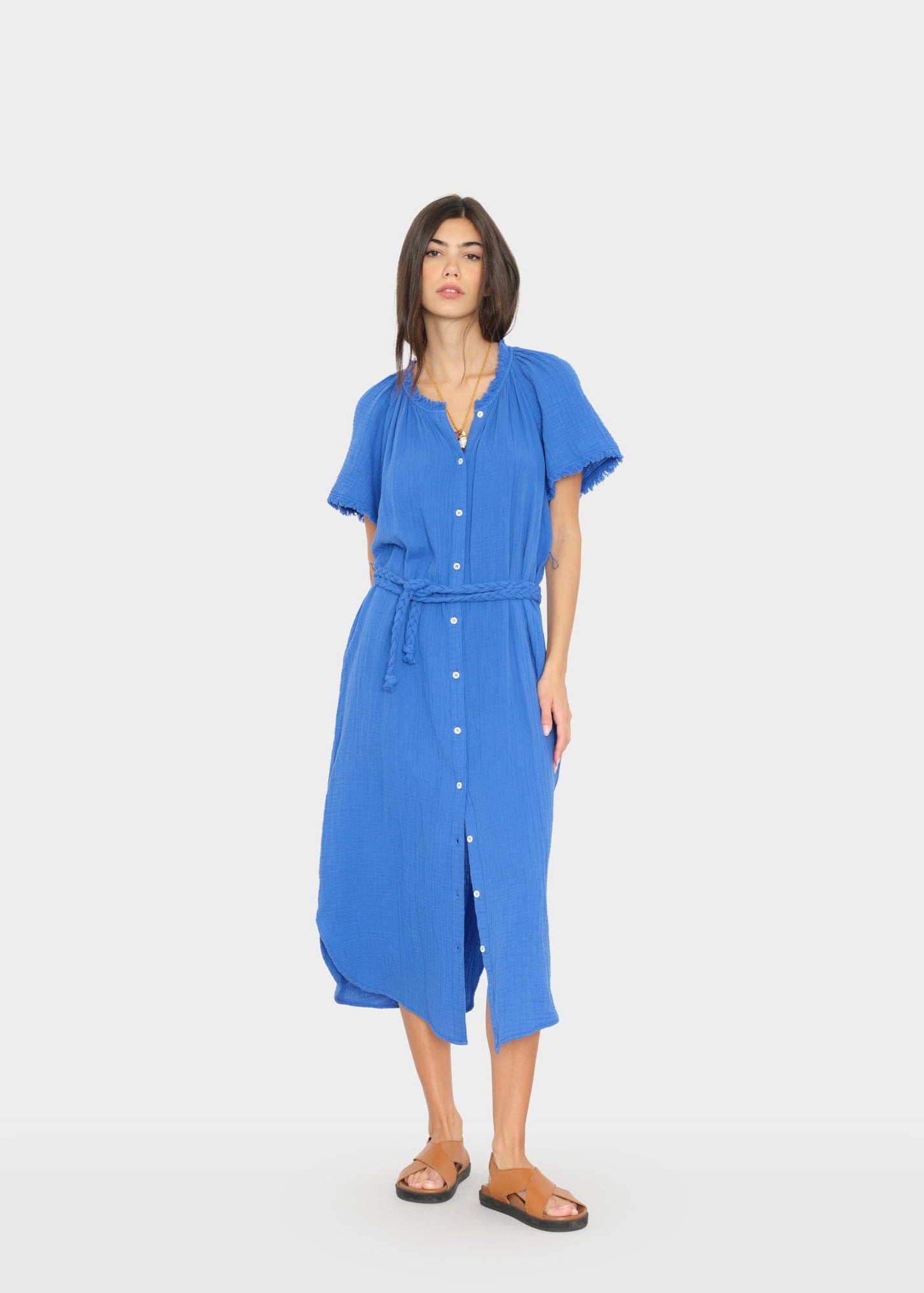 Alyssa Dress, Nautical Blue ~ Xirena