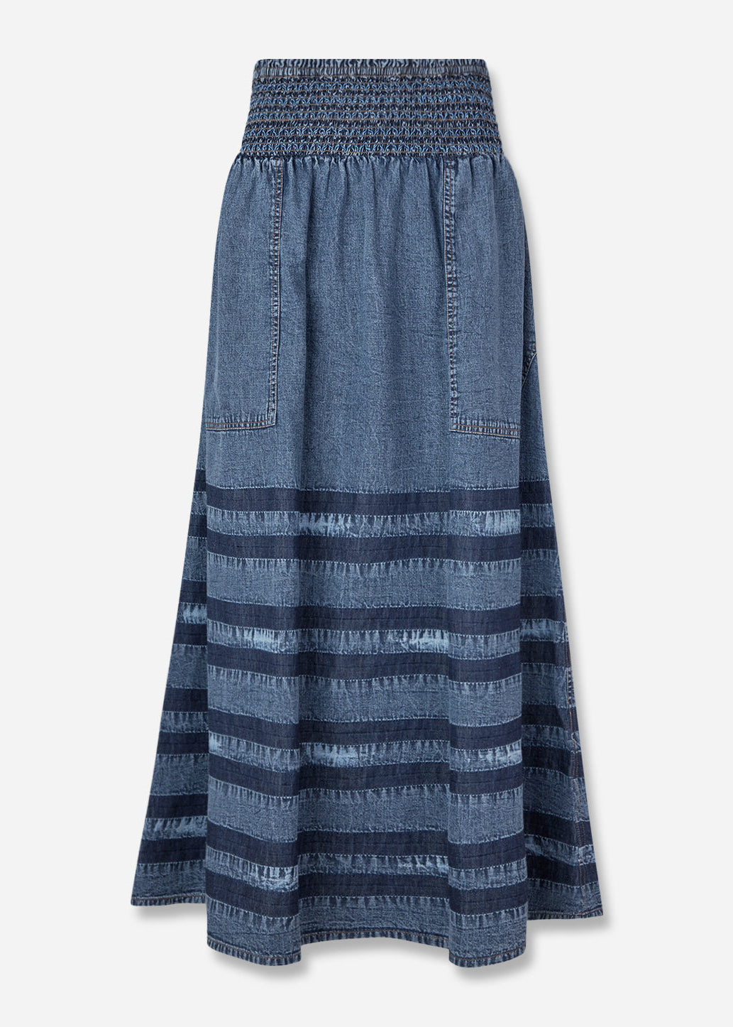 Amond Maxi Skirt, Blue ~ Lollys Laundry