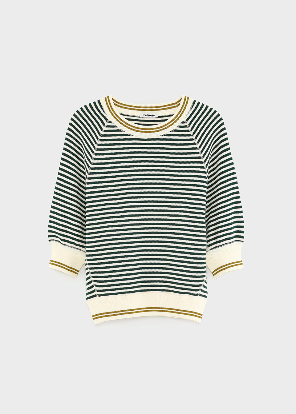 Anglet Crewneck Sweater, Stripe ~ Bellerose