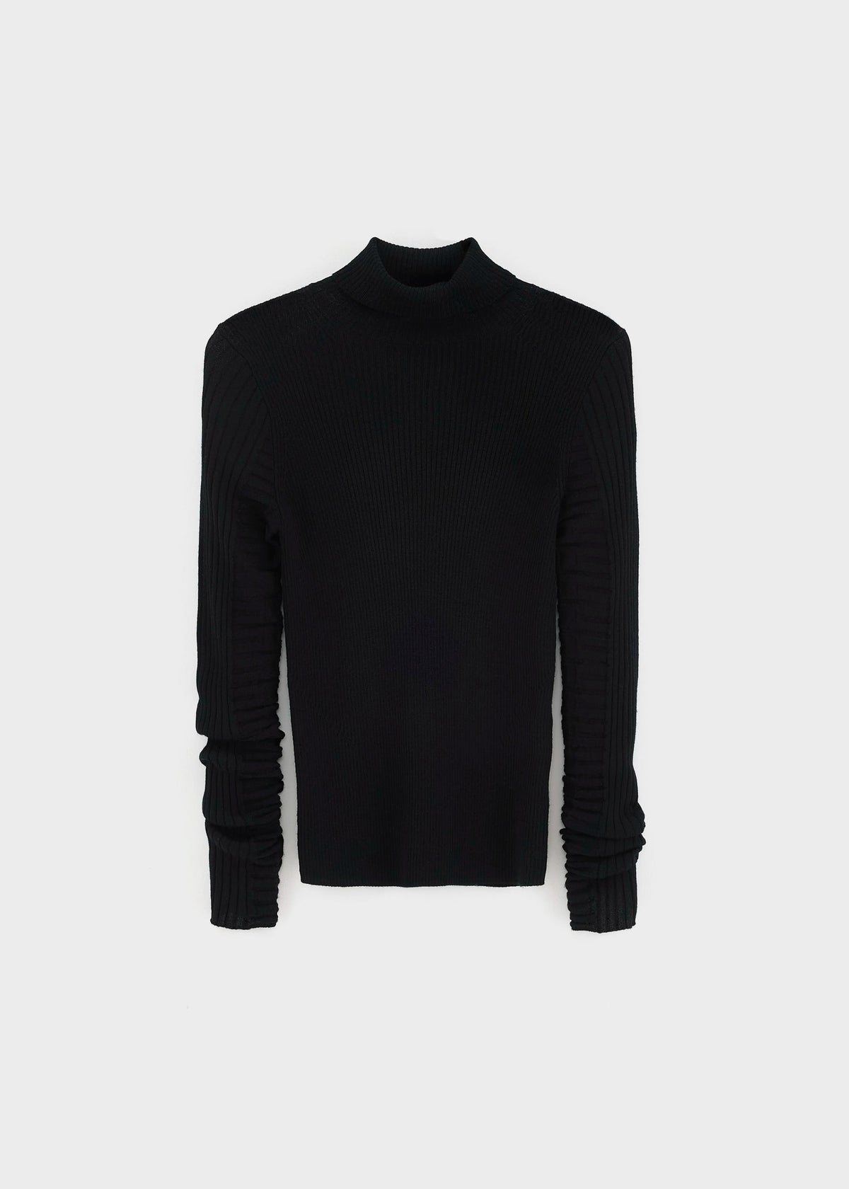 Awald Slim Sweater, Black ~ Bellerose