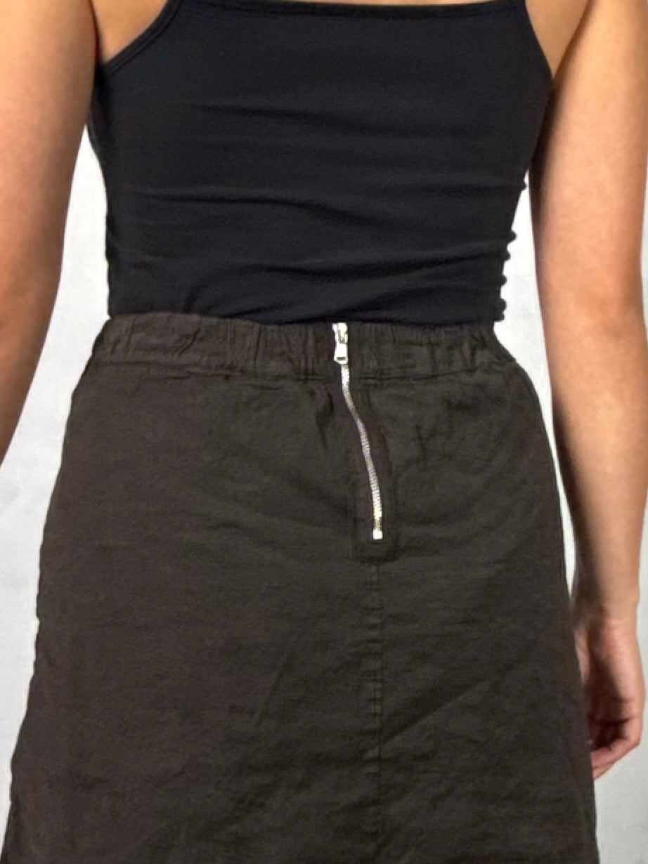 Hannoh Wessel - Skirt Juliette 333, Sepia