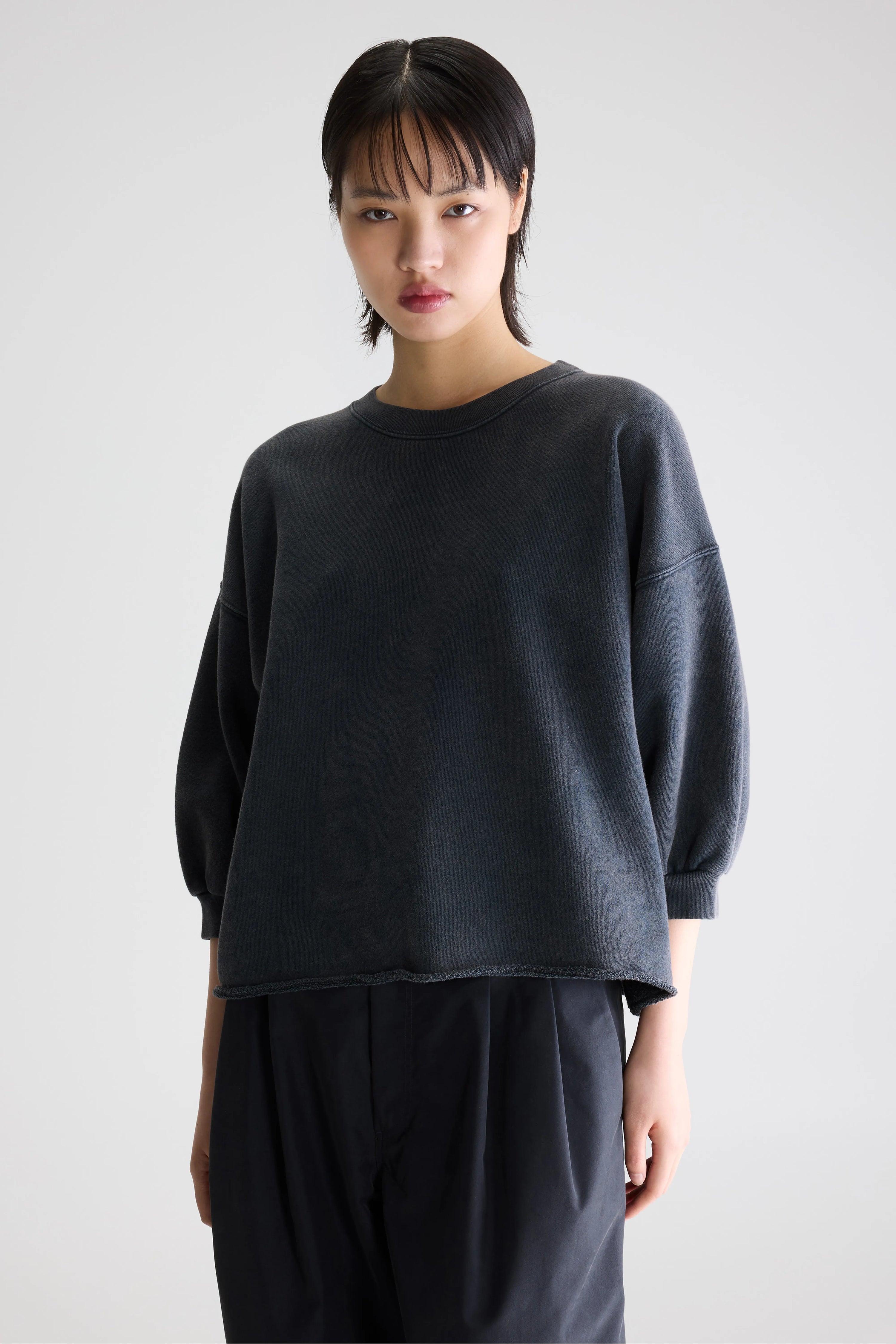 Vicske Crewneck Sweatshirt, Meteorite ~ Bellerose