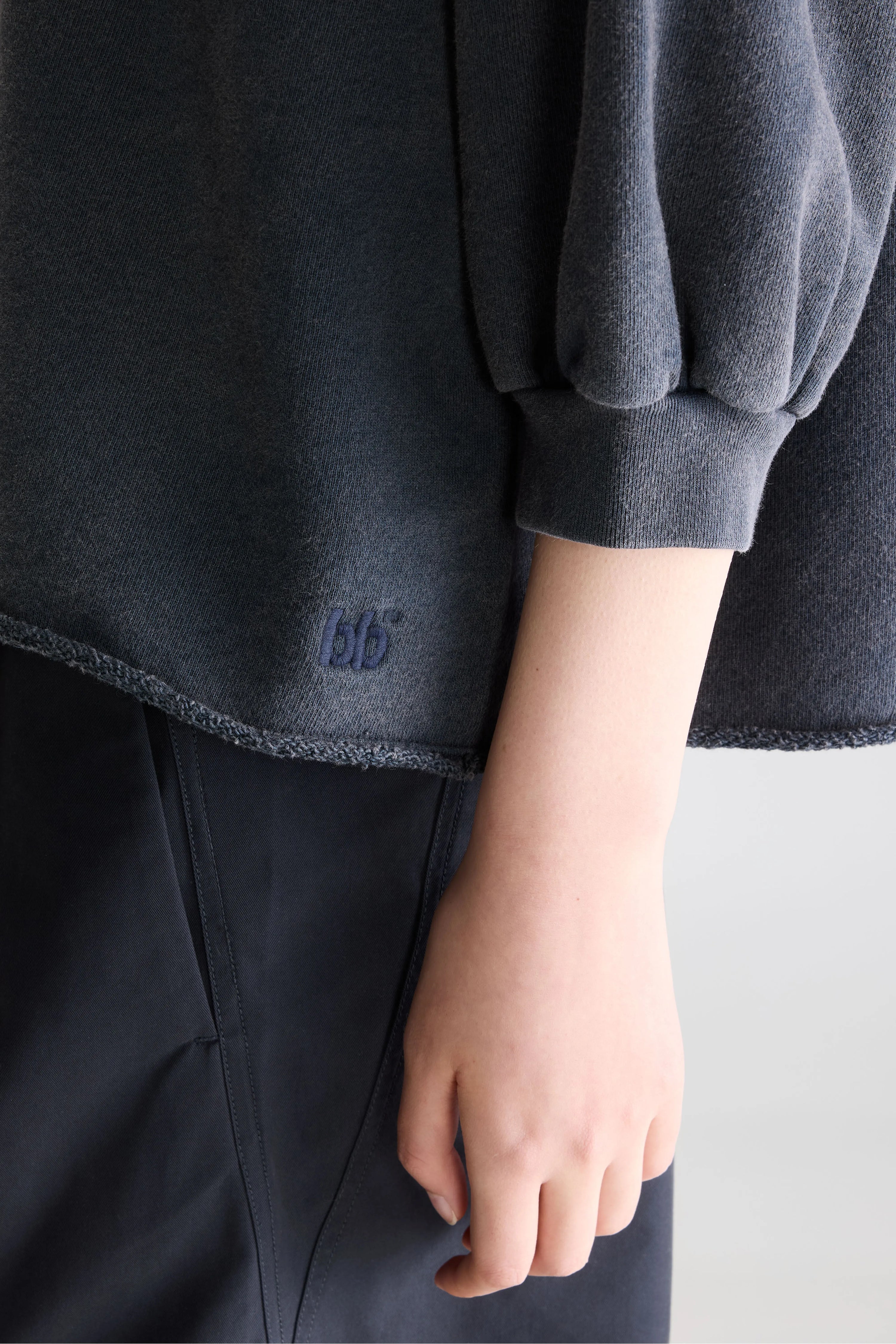 Vicske Crewneck Sweatshirt, Meteorite ~ Bellerose