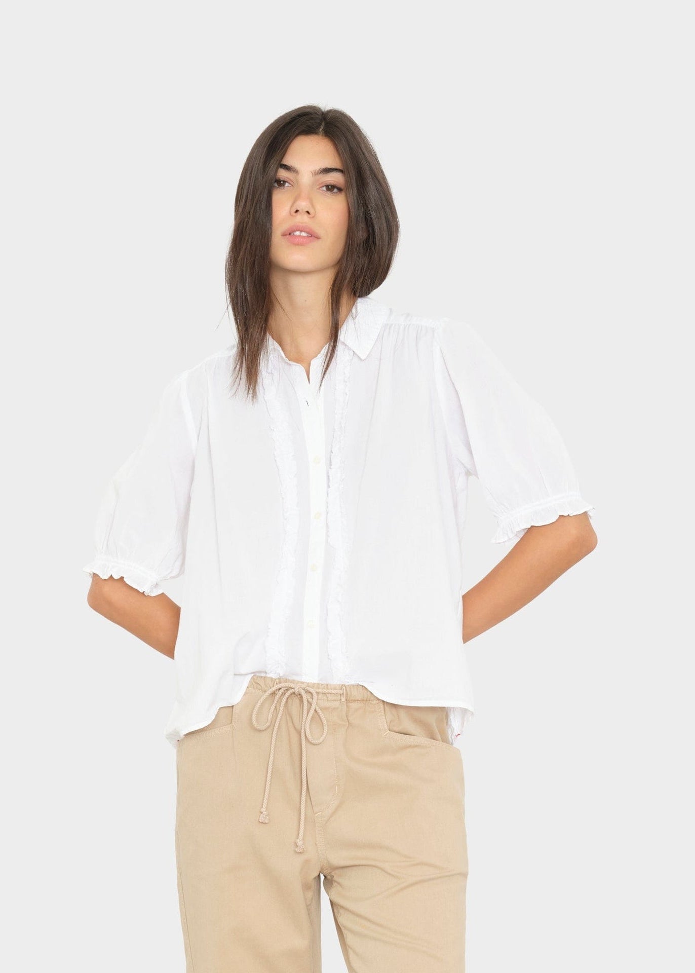 Baron Shirt, White ~ Xirena