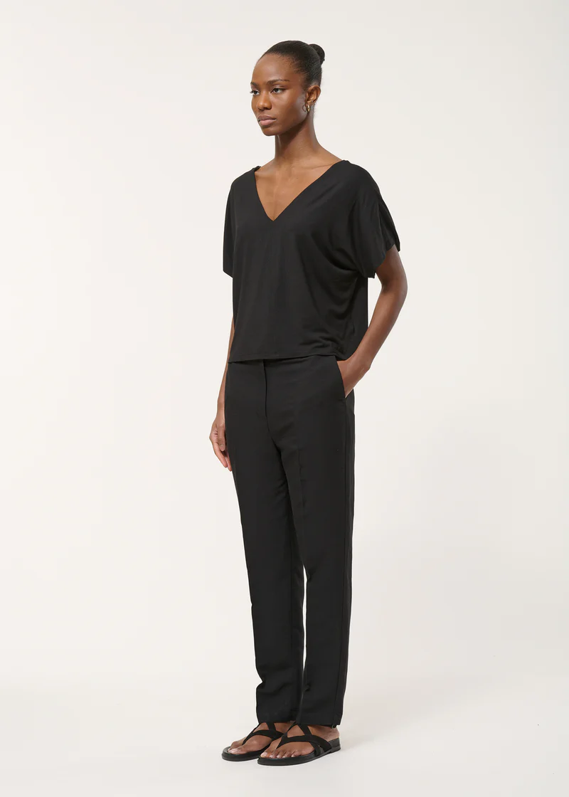 Black cigarette pants - humility