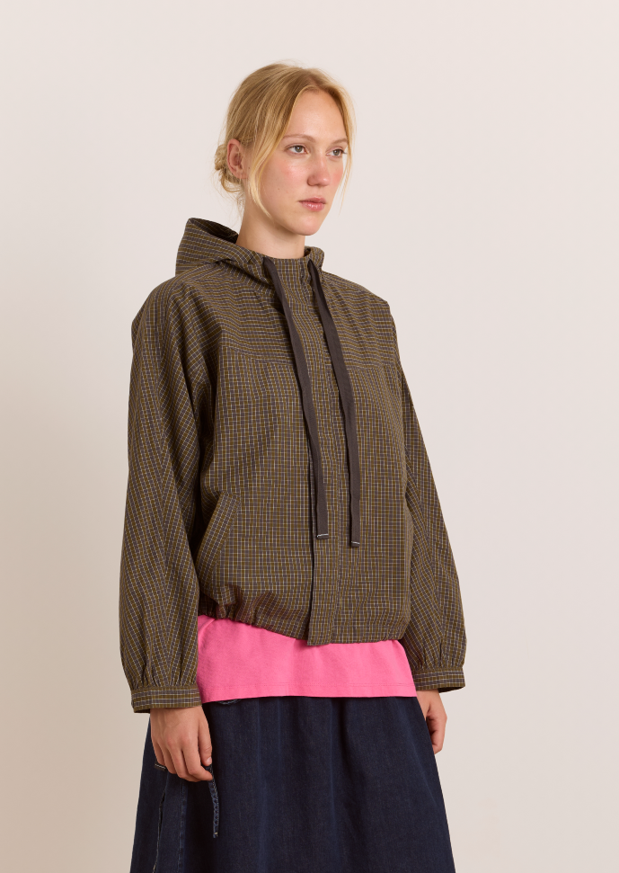Blake Hooded Top, Orion ~ Damson Madder