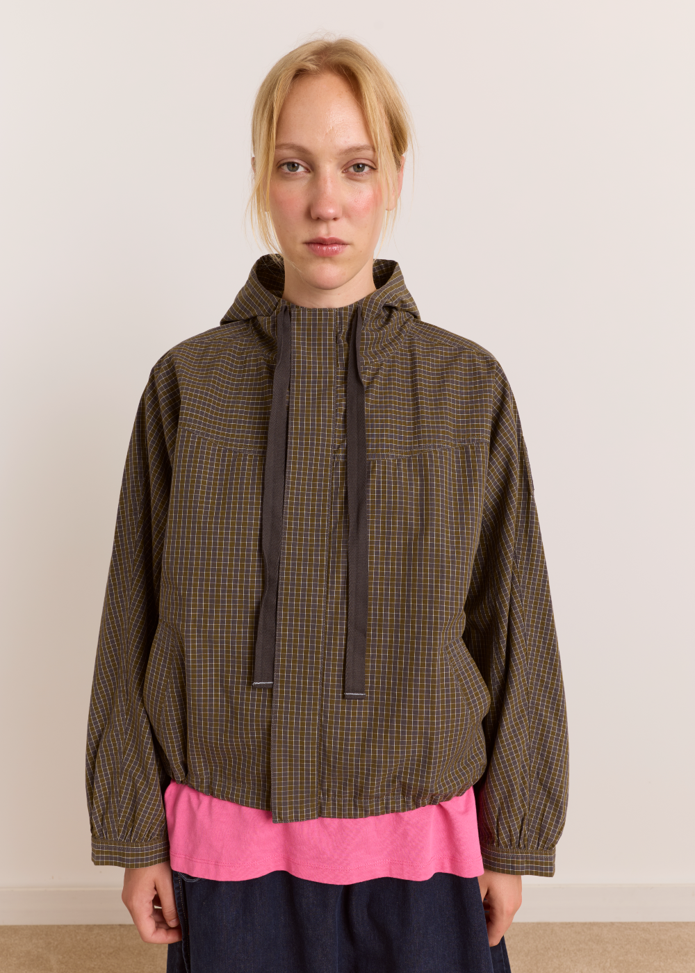 Blake Hooded Top, Orion ~ Damson Madder