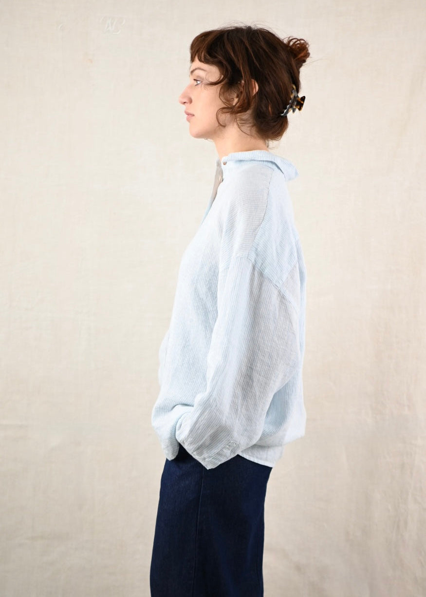 Bouce Shirt Stripe, Sage
