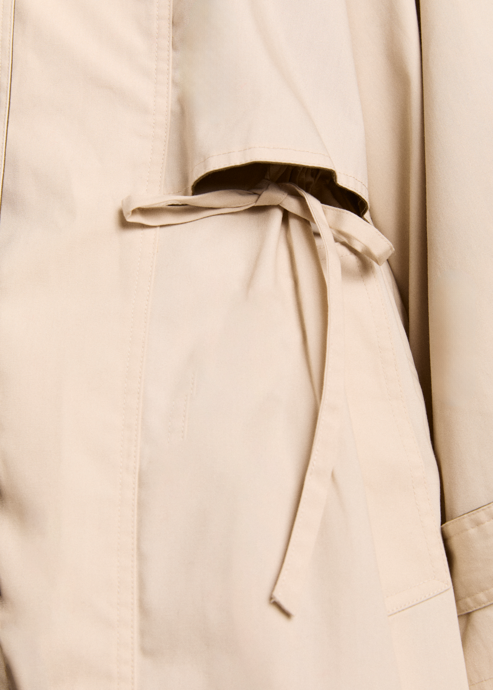 Camille Trench, Tan ~ Damson Madder