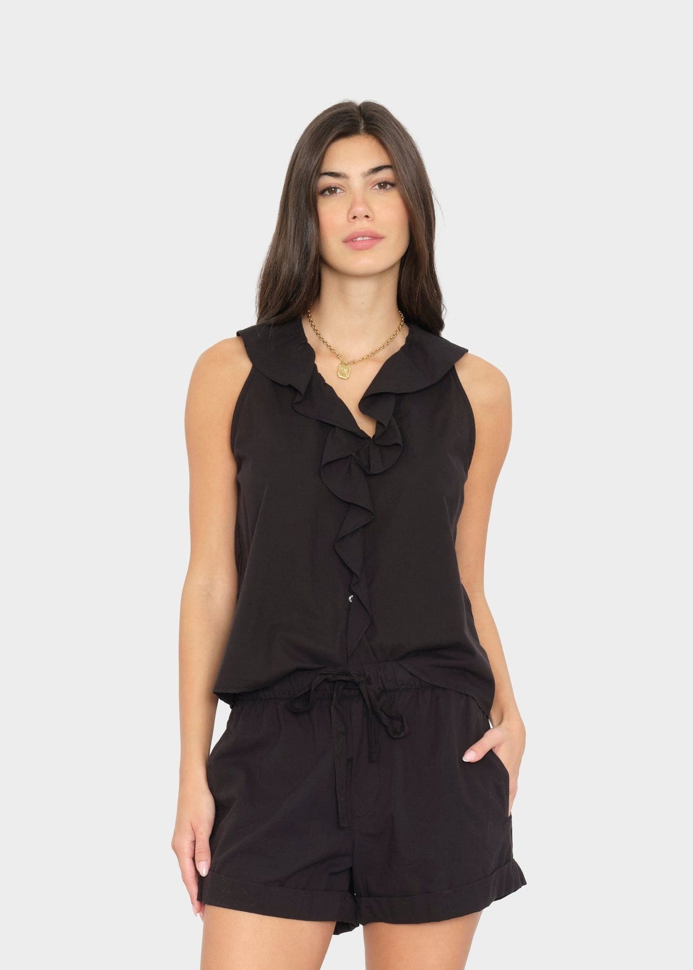 Casara Top, Black ~ Xirena