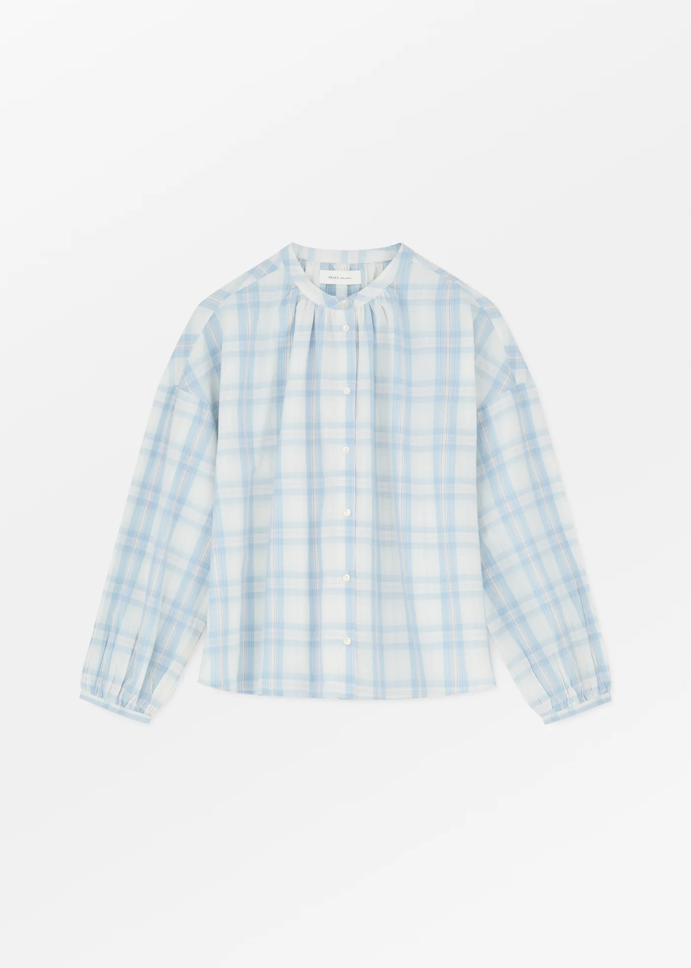 Cilla Shirt, Vintage Check - Skall