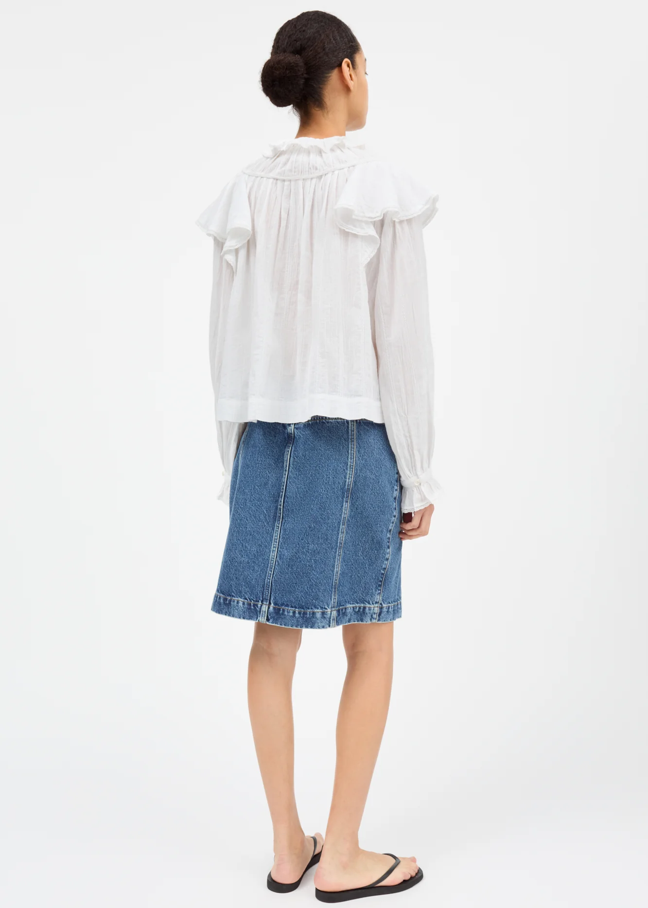 Clea Shirt, White - Skall