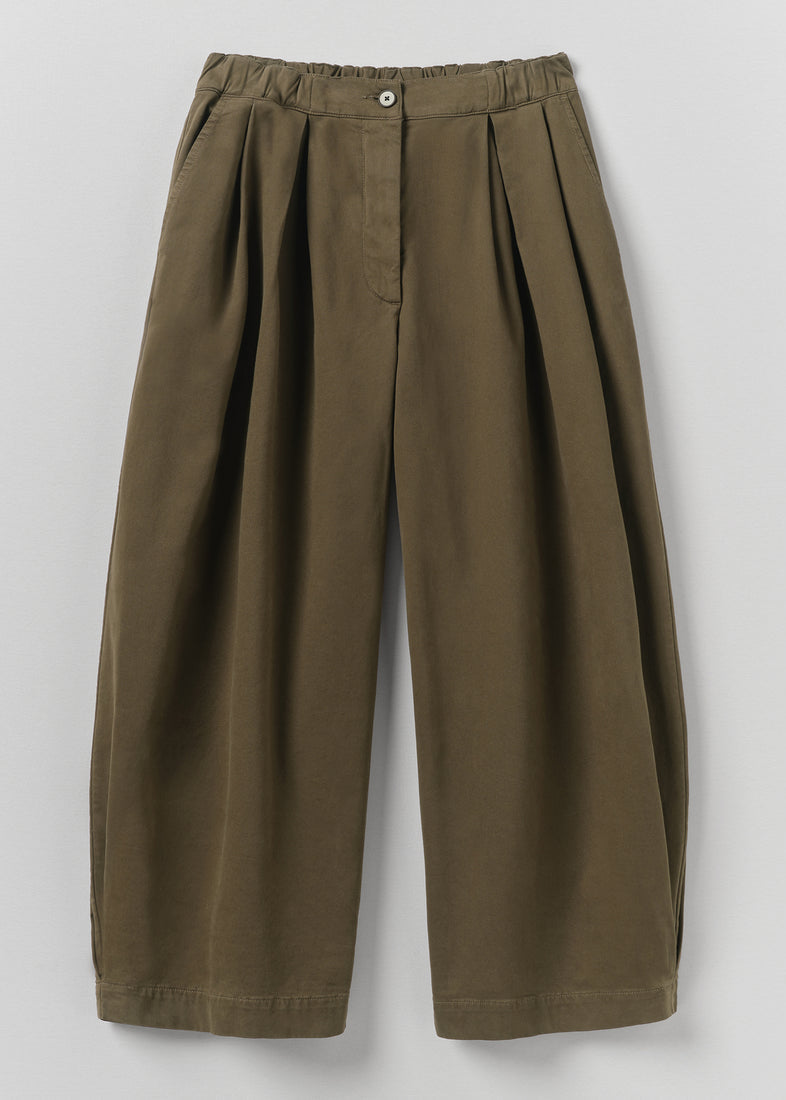Cotton Wide Leg Trousers ~ TOAST