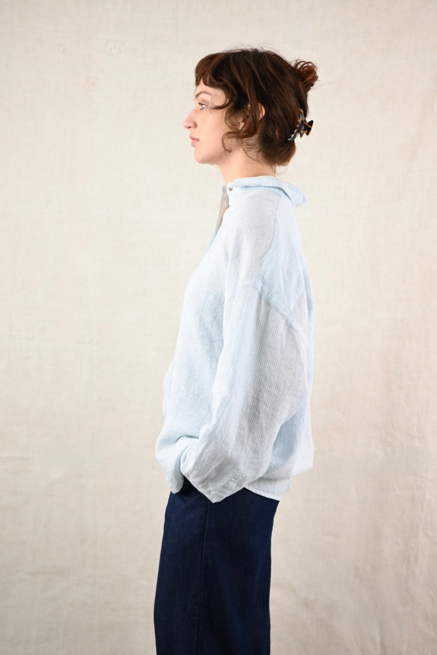 Bouce Shirt Stripe, Sage