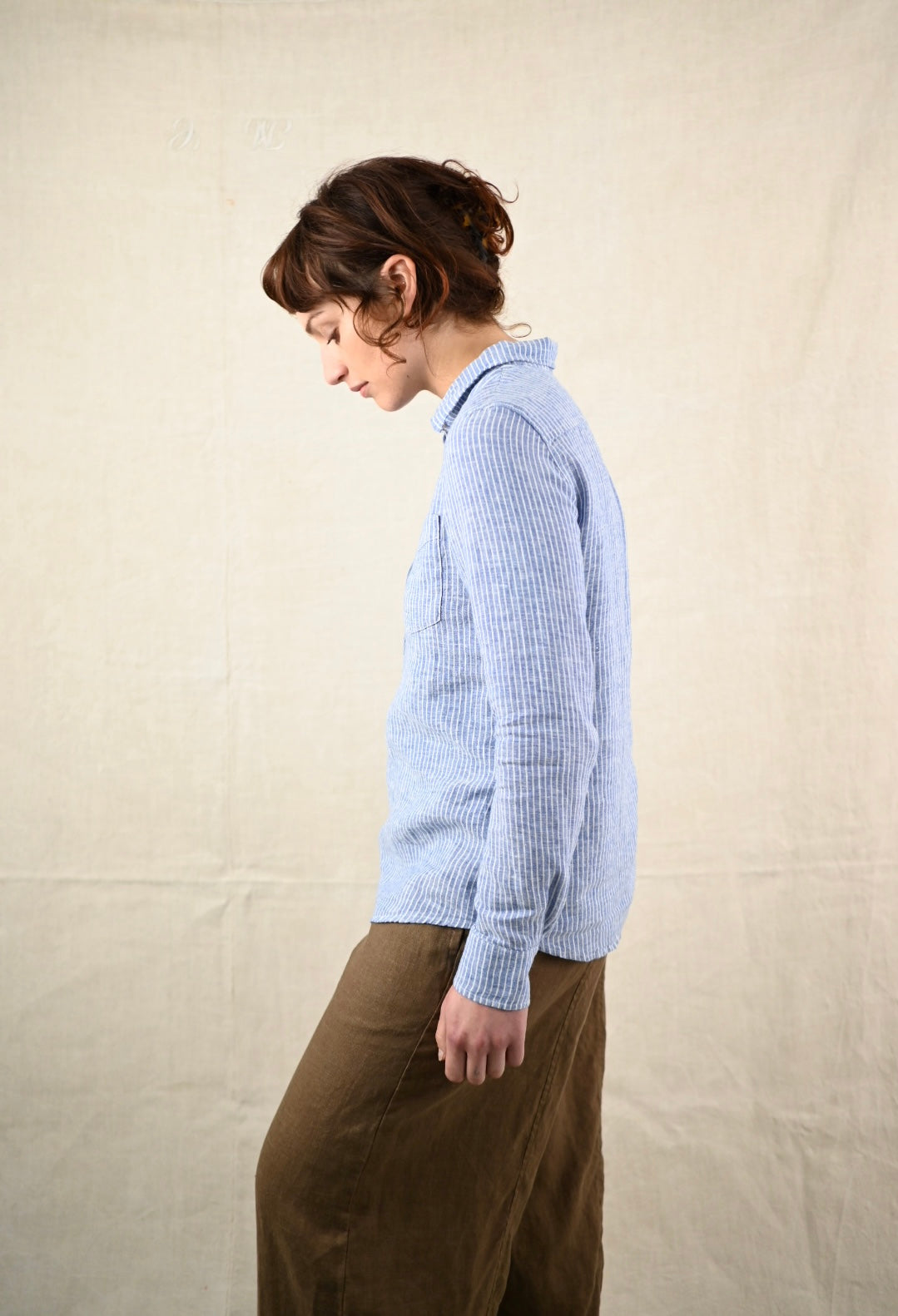 Trudy Stripe Linen Shirt