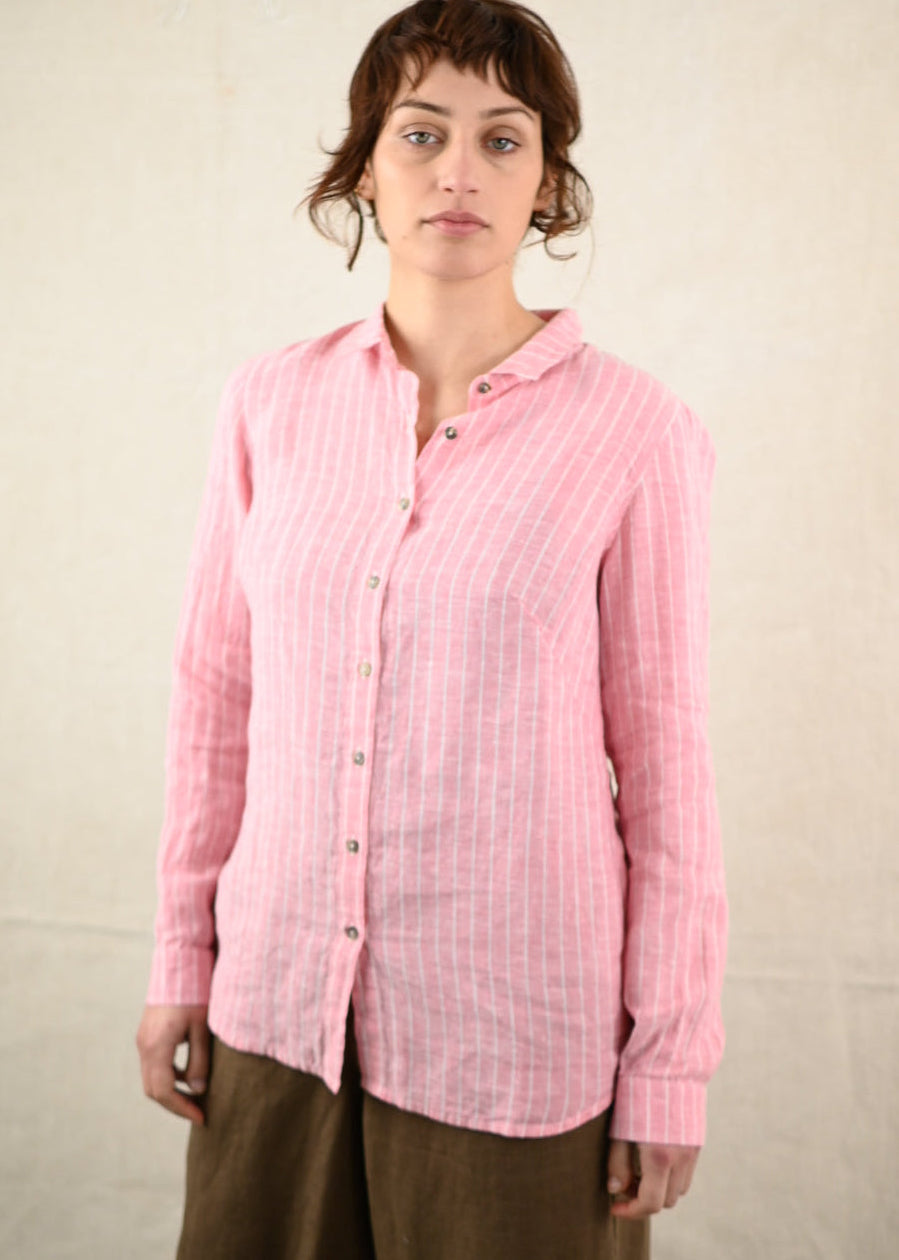 Fallo Shirt Stripe - Rose stripe