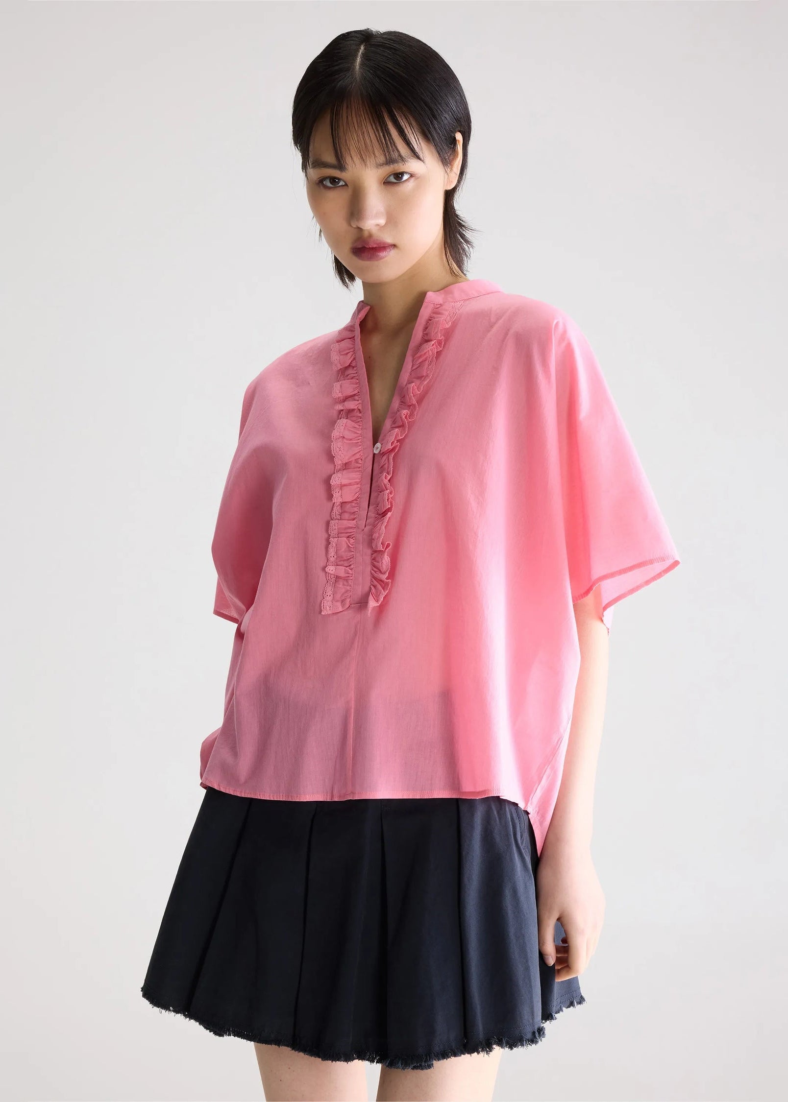 Dahlia Top, Pink ~ Bellerose