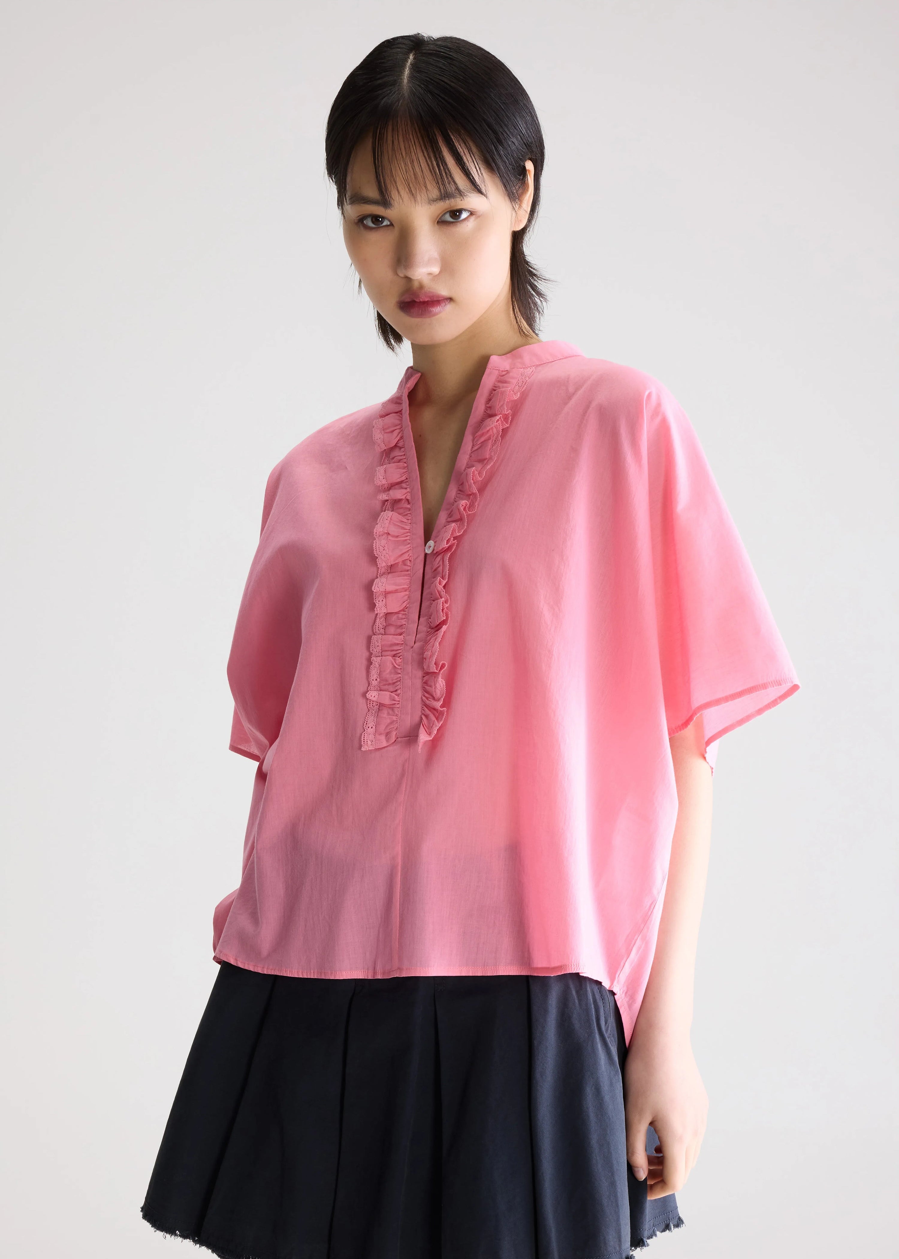 Dahlia Top, Pink ~ Bellerose