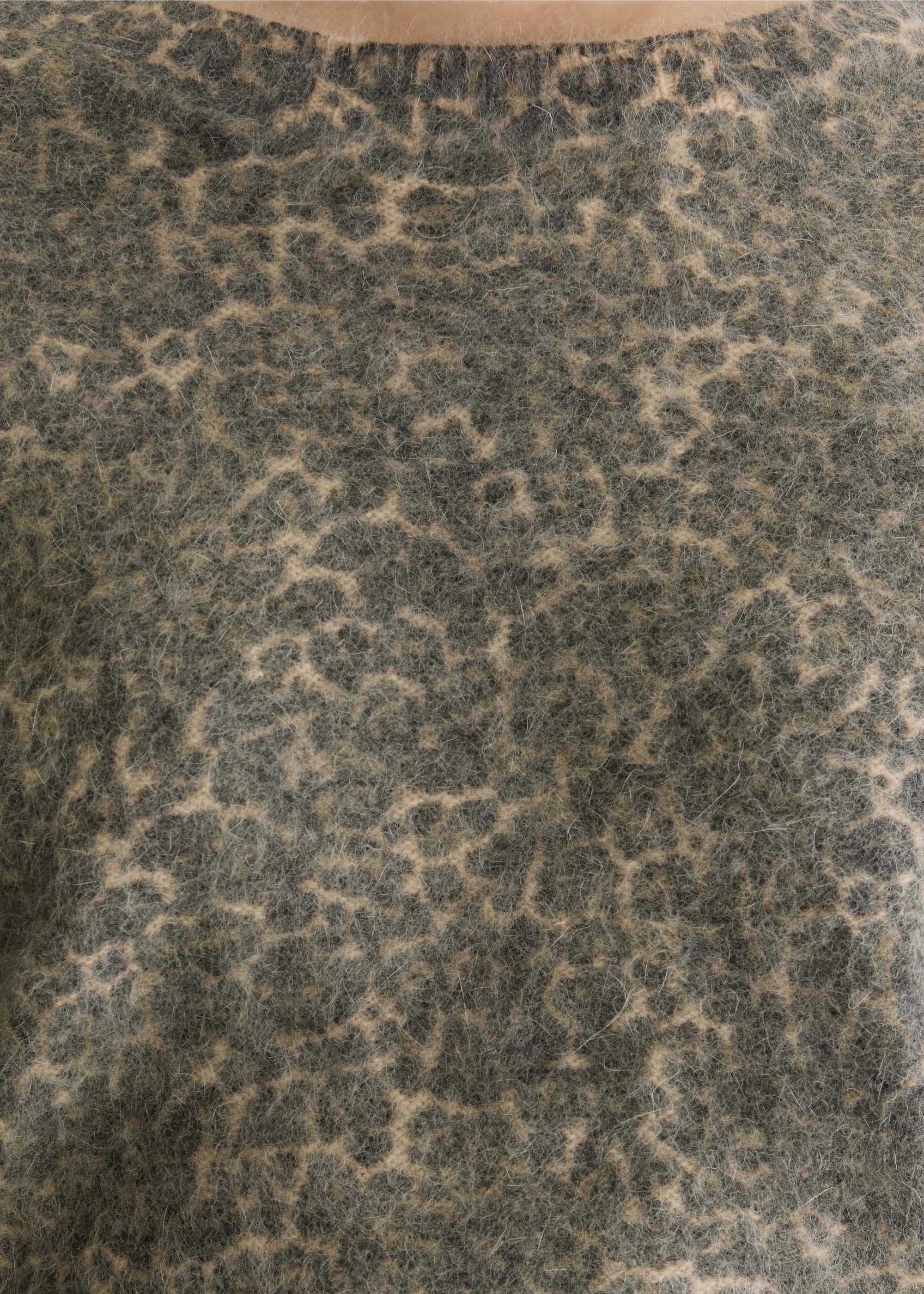 Datti Angora-Blend Sweater, Leopard ~ Bellerose