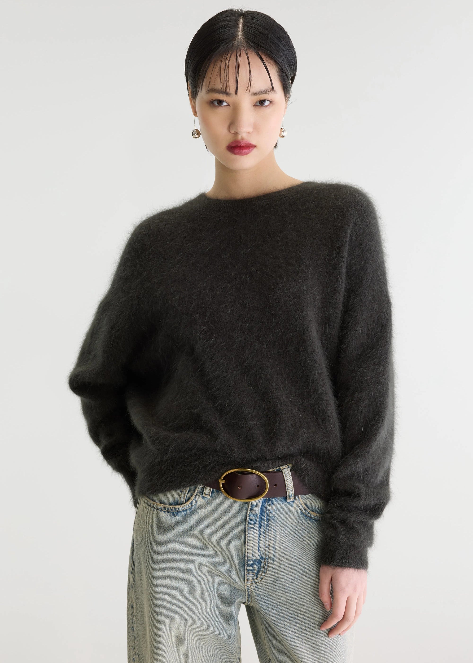 Datus Angora-Blend Sweater, Pirate ~ Bellerose