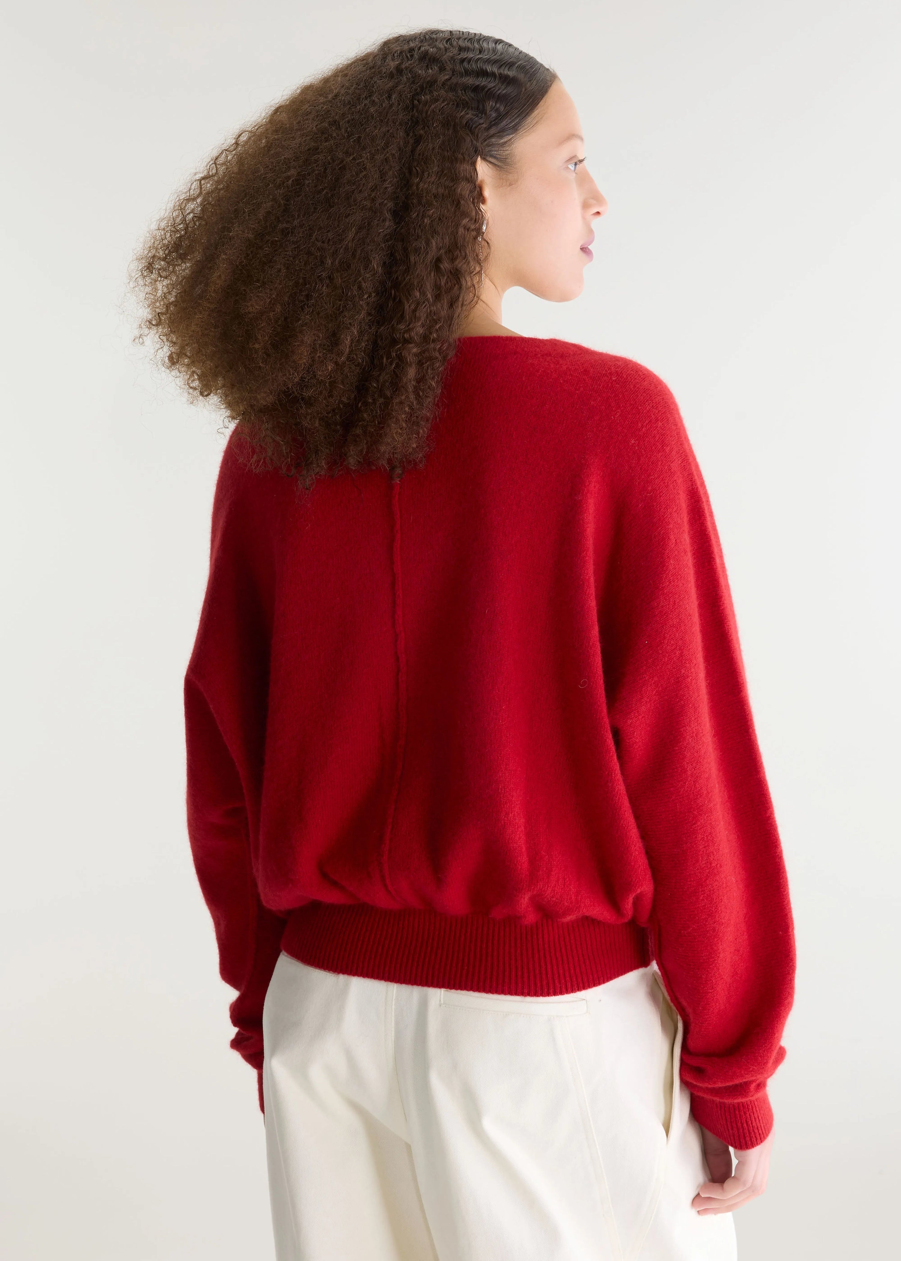 Derny Sweater, Scarlet ~ Bellerose