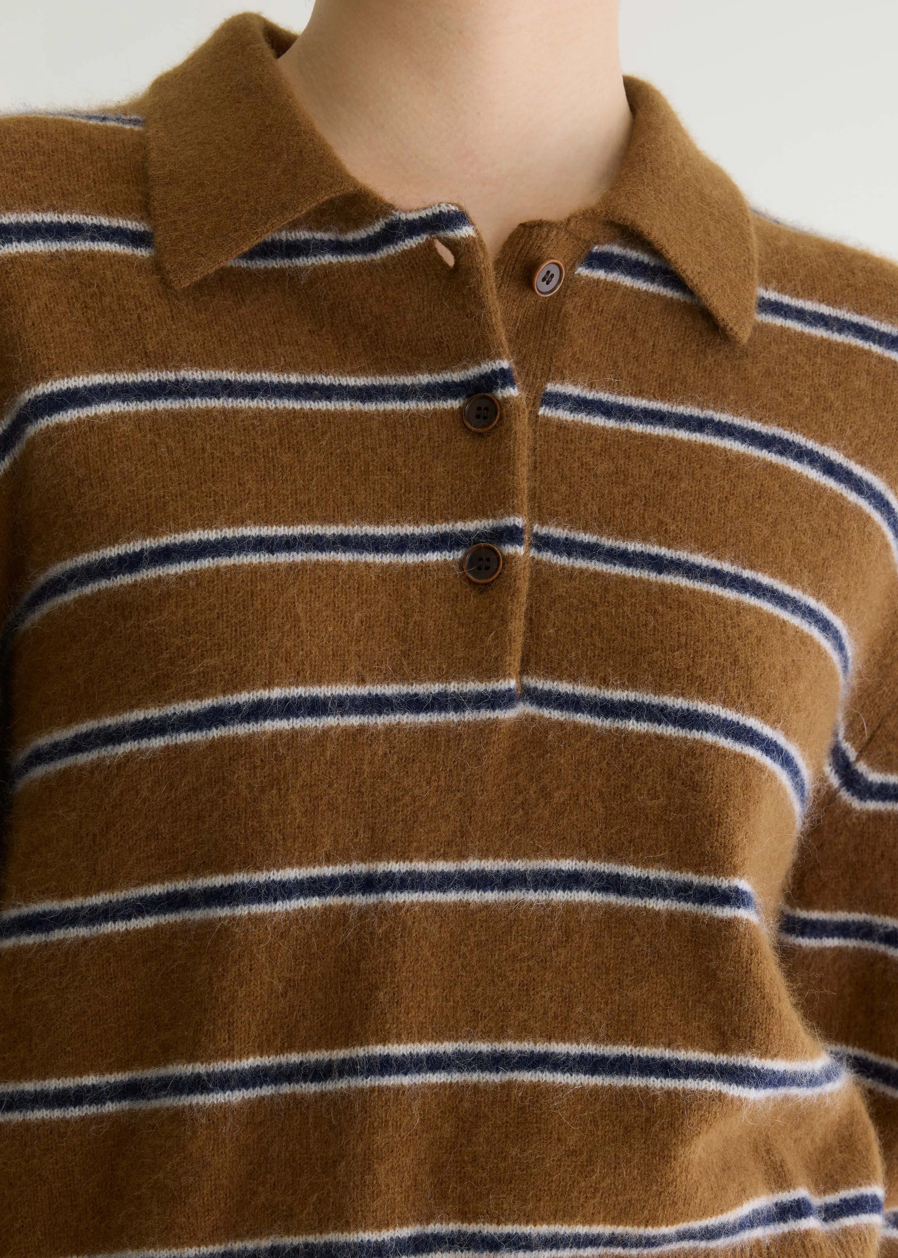 Dussyr Knit Sweater, Stripe E ~ Bellerose