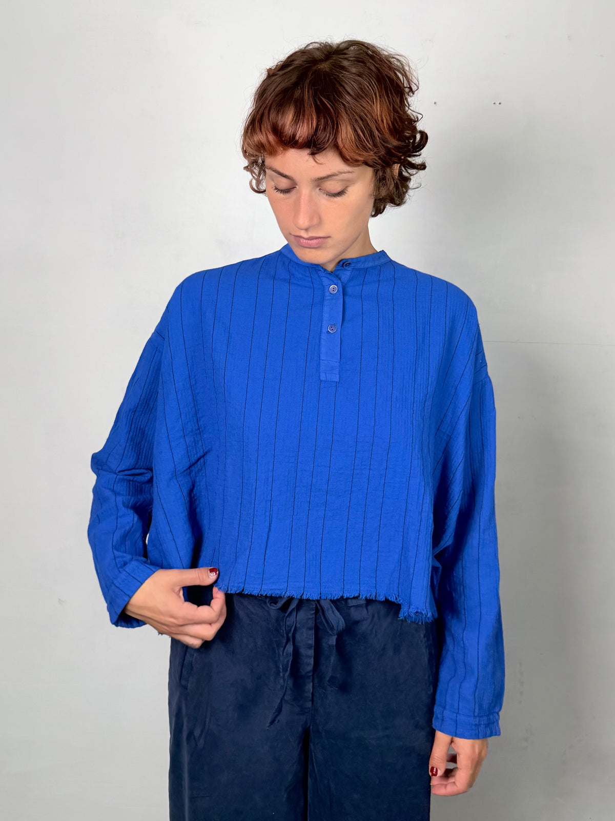 Hannoh Wessel  -  Shirt Chiara 366, Cobalt