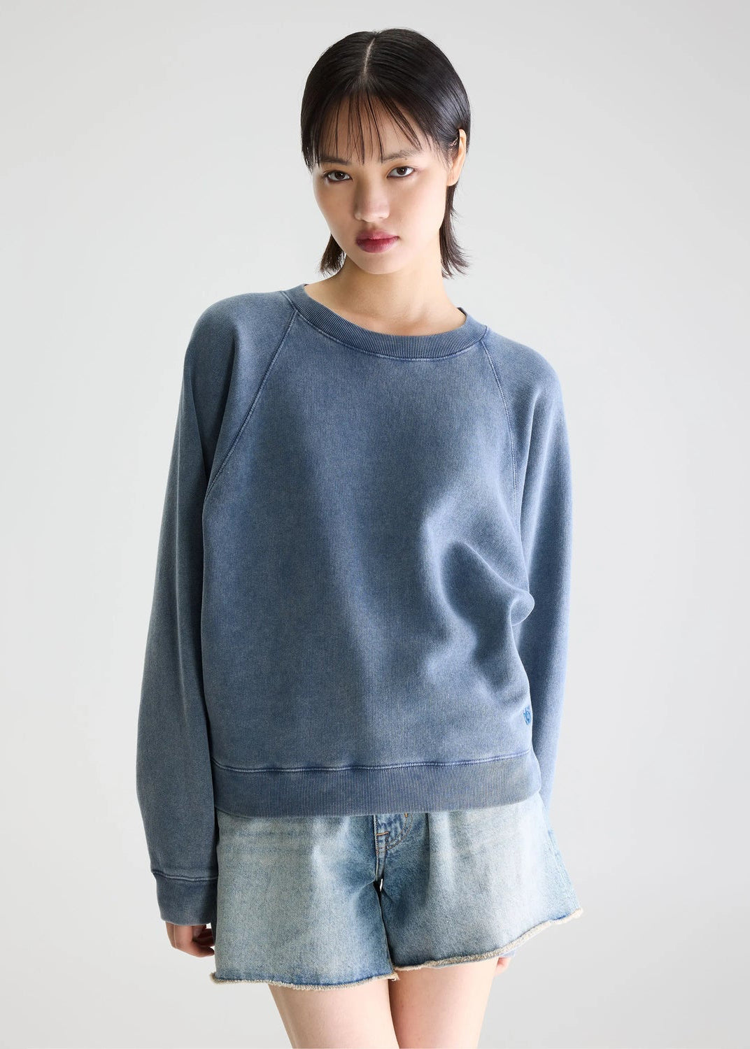 Fella Relaxed Sweatshirt, Blues ~ Bellerose