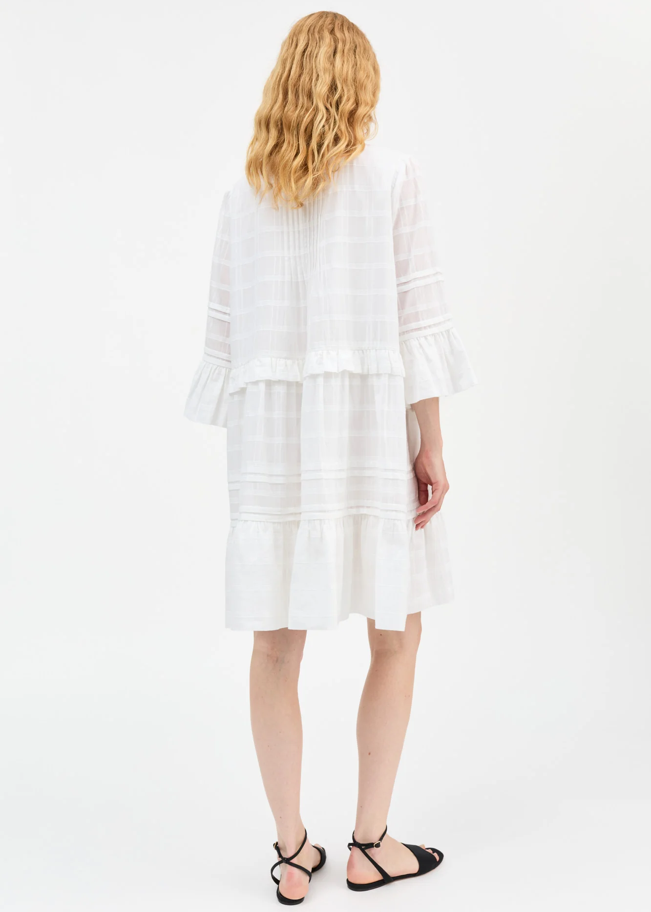 Fiore Dress, White - Skall