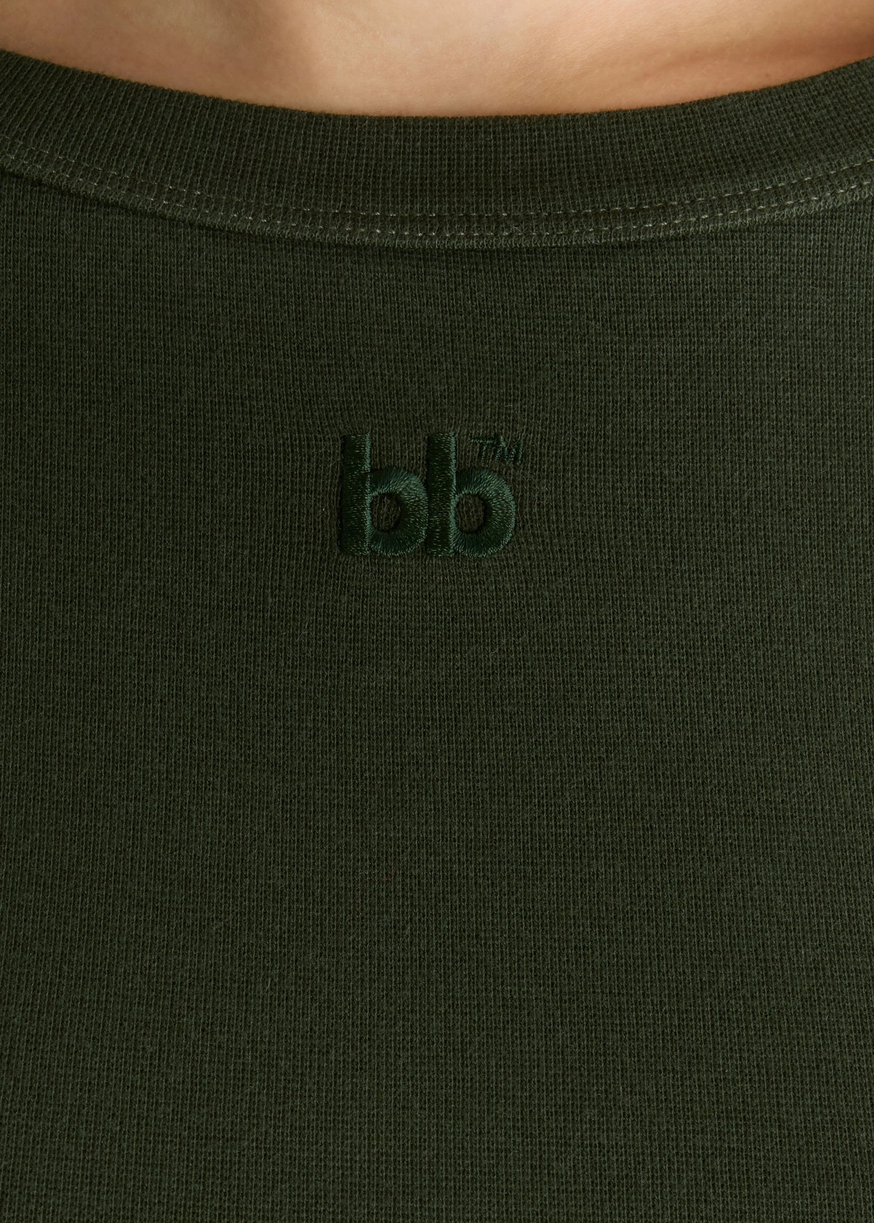 Flyer Long-Sleeve T-Shirt, Dark Olive ~ Bellerose