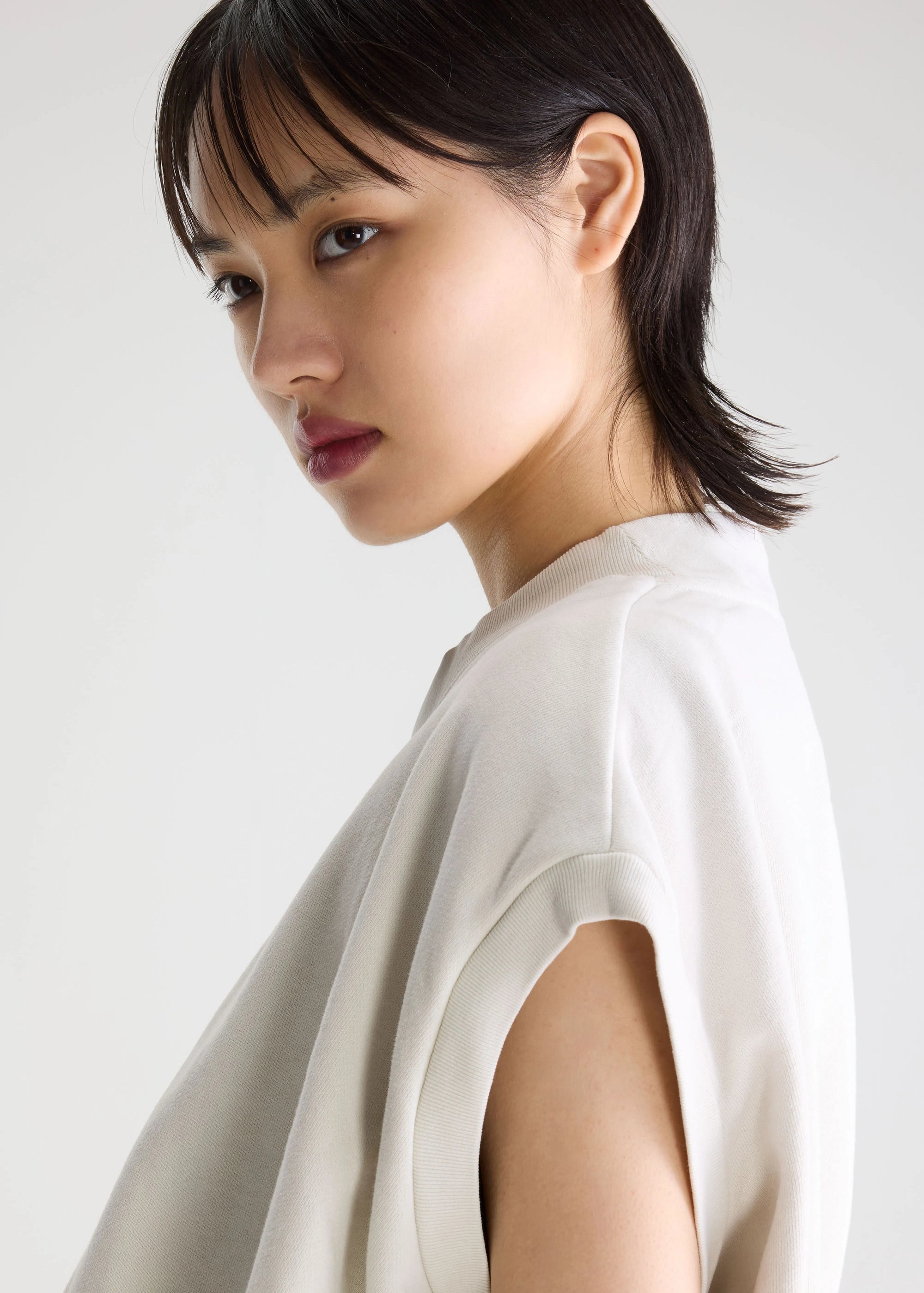 Fytom Sleeveless Sweatshirt, Lotus ~ Bellerose