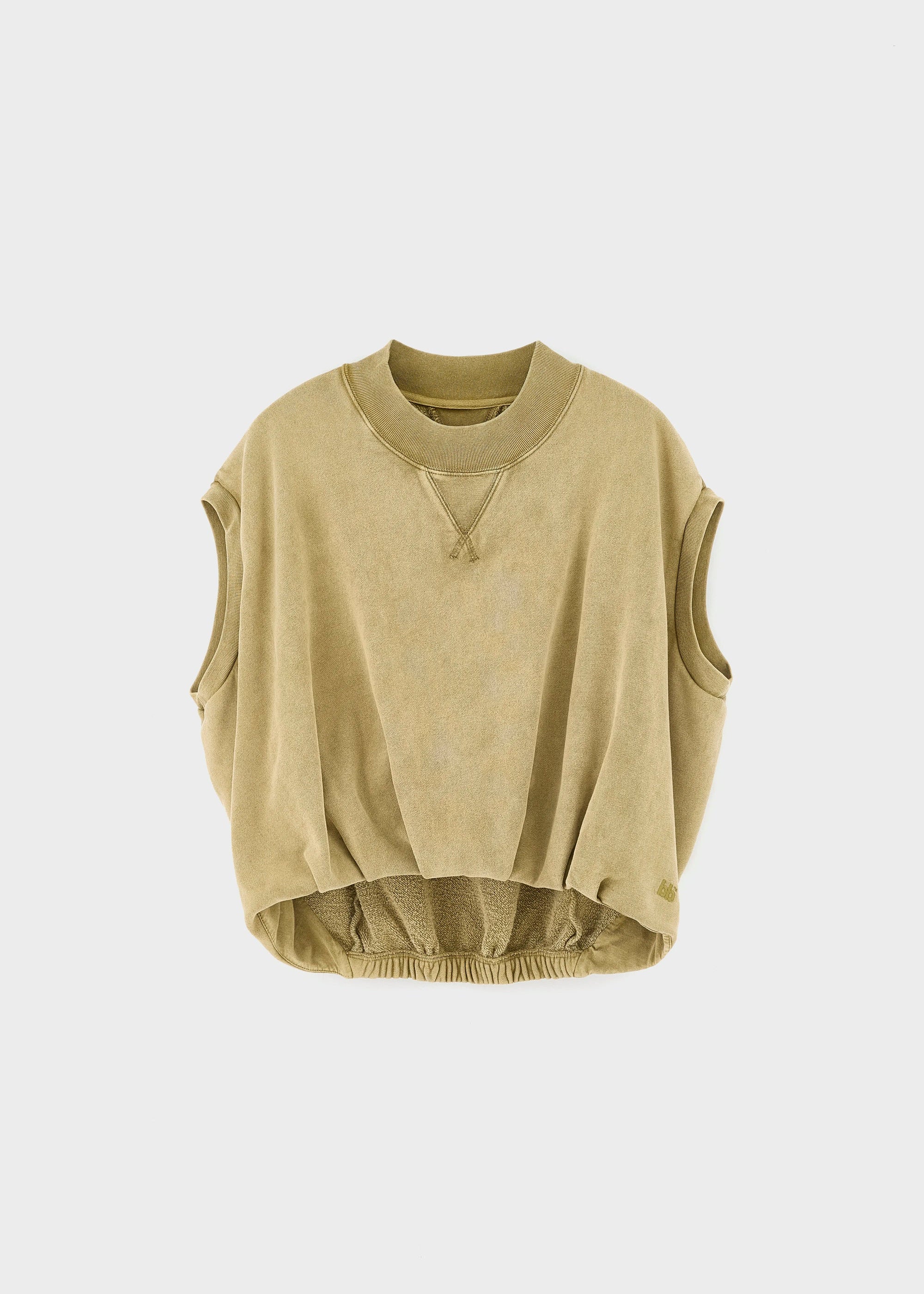 Fytom Sleeveless Sweatshirt, Vetiver ~ Bellerose