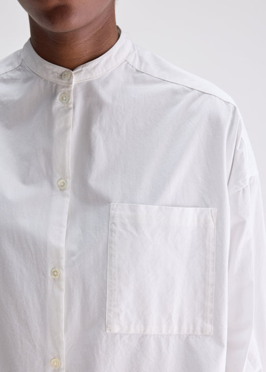 Gorky Poplin Shirt, White ~ Bellerose