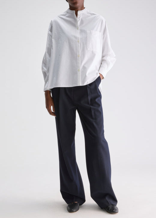 Gorky Poplin Shirt, White ~ Bellerose