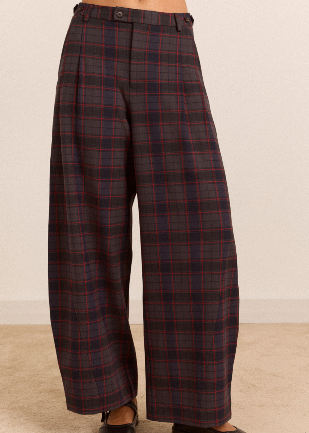 Haisley Trouser, Sirius ~ Damson Madder