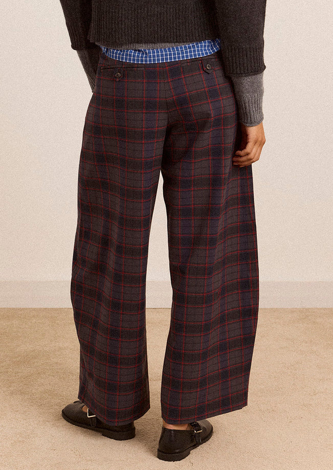 Haisley Trouser, Sirius ~ Damson Madder
