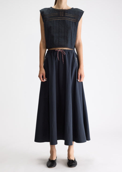 Harlin Captain Skirt, Navy ~ Bellerose