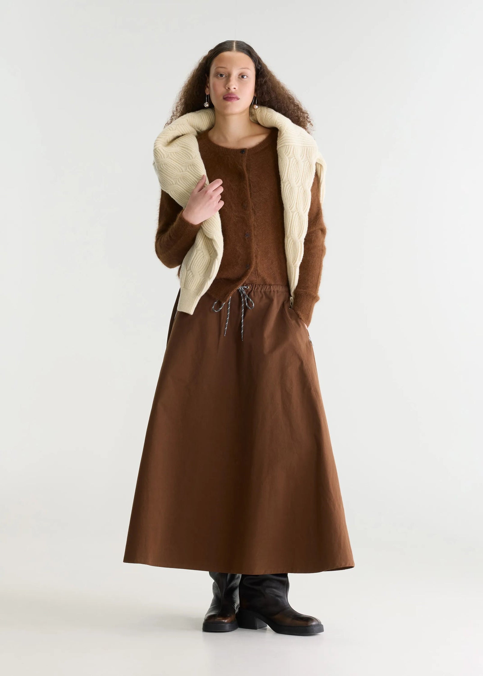 Harlin Skirt, Mocca ~ Bellerose