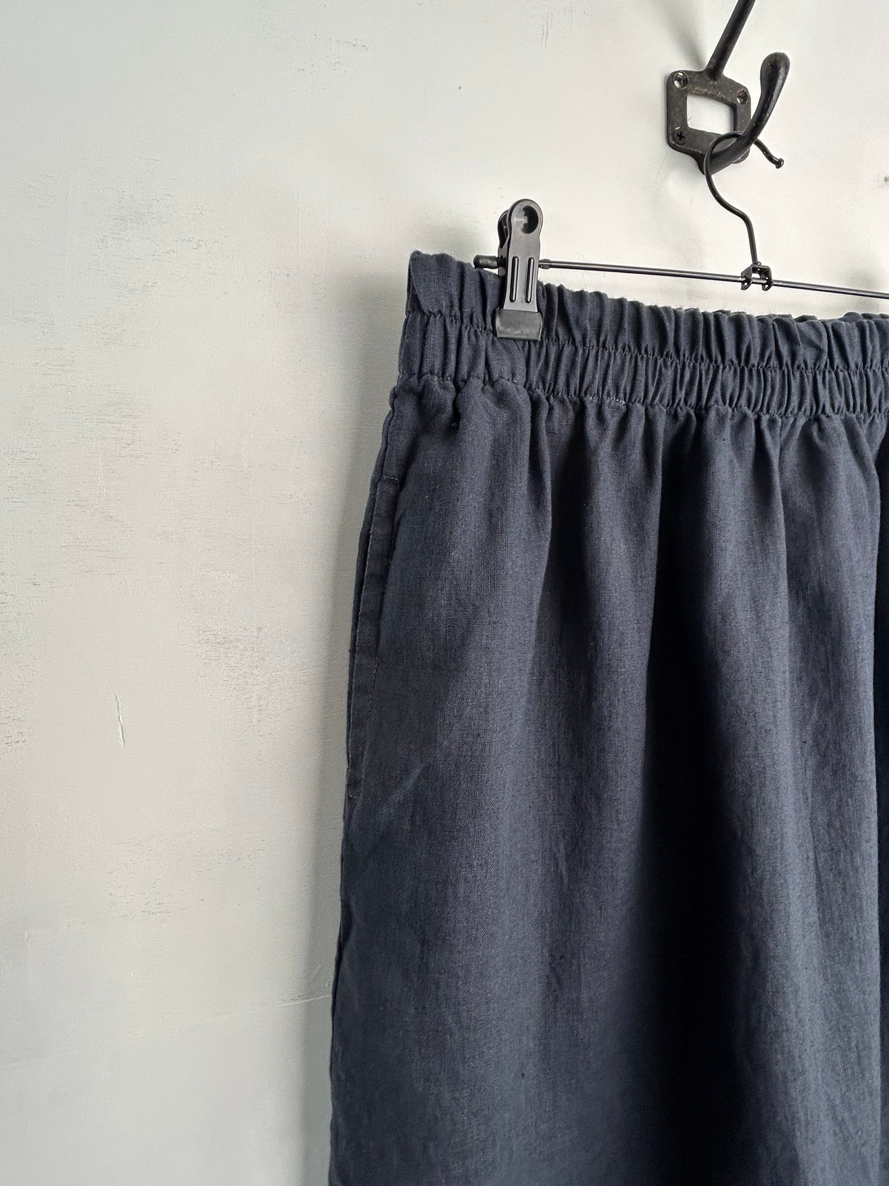 Knee Length Skirt, Anthracite