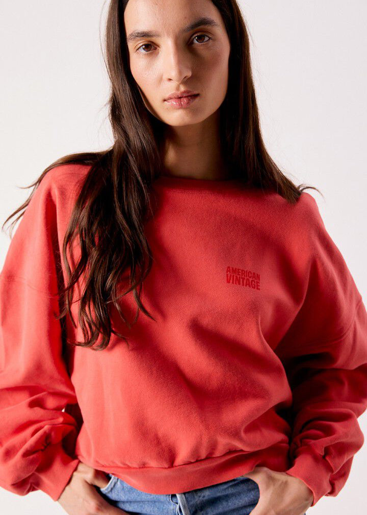 Jitbay Sweatshirt, Vintage Vermilion ~ American Vintage