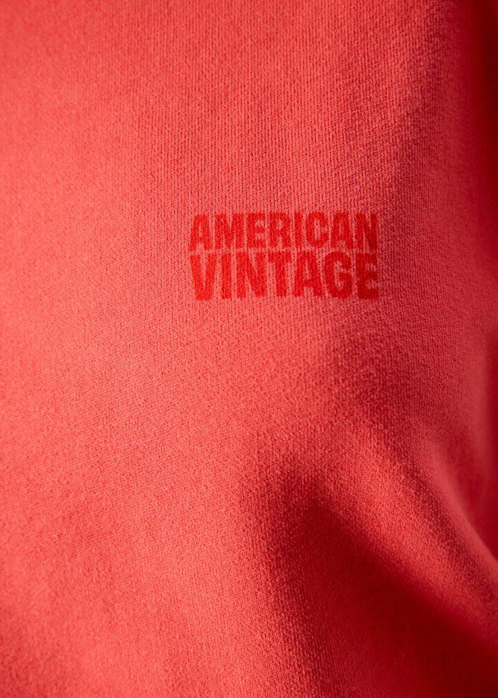 Jitbay Sweatshirt, Vintage Vermilion ~ American Vintage