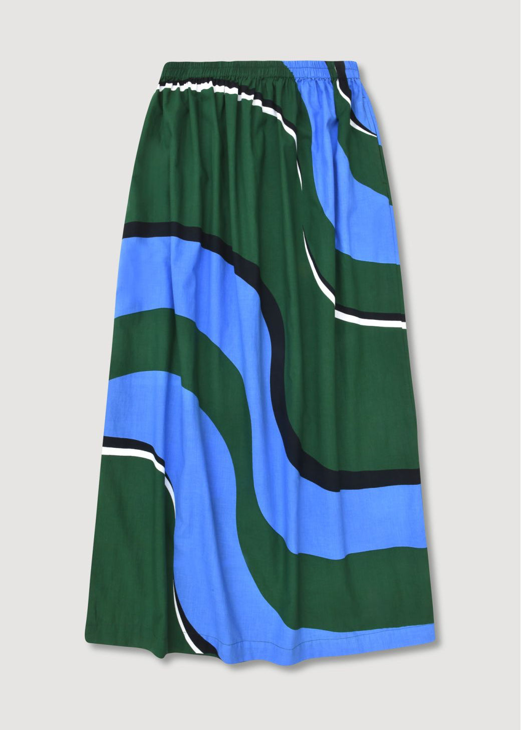 Juliette Madone Skirt, Teal - mapoesie