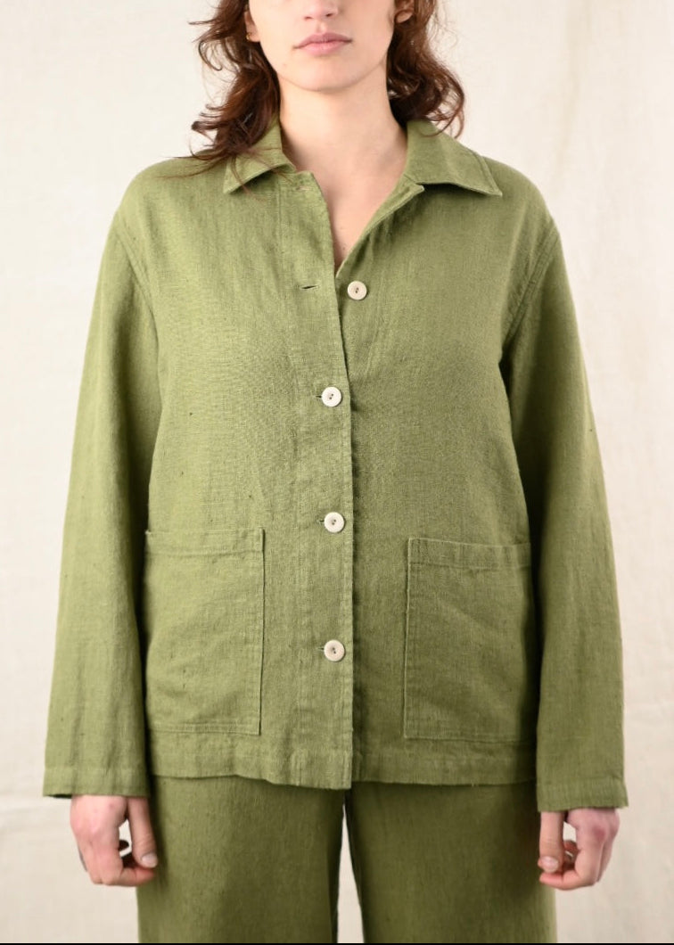 Kyoto Worker Jacket, Olive