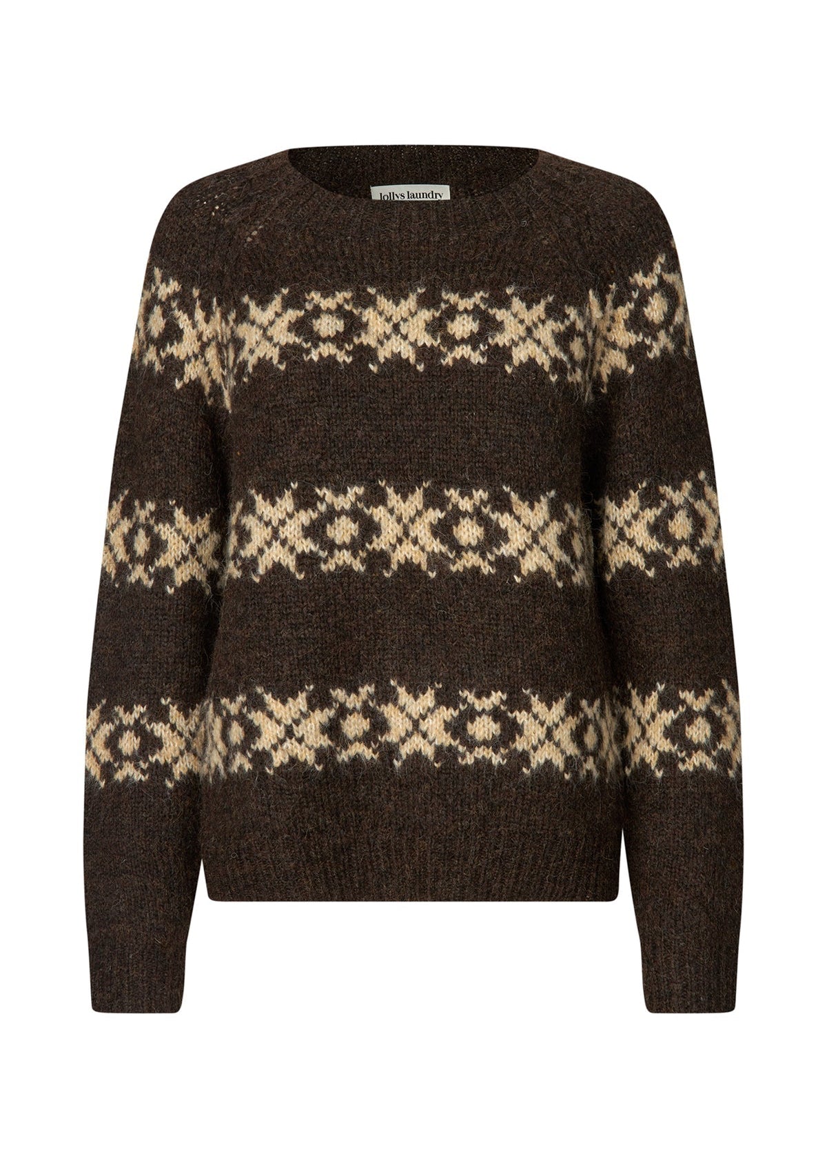 Lattie Knit Sweater, Dark Mokka ~ Lollys Laundry