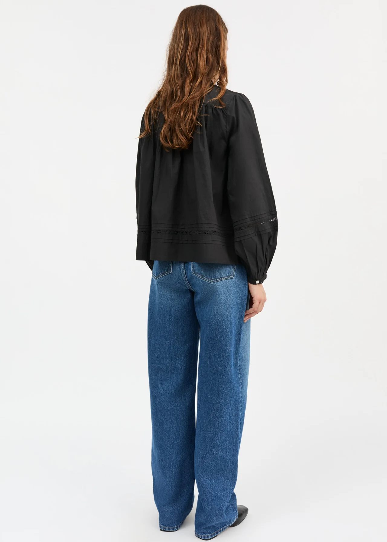 Leaf Shirt, Black - Skall